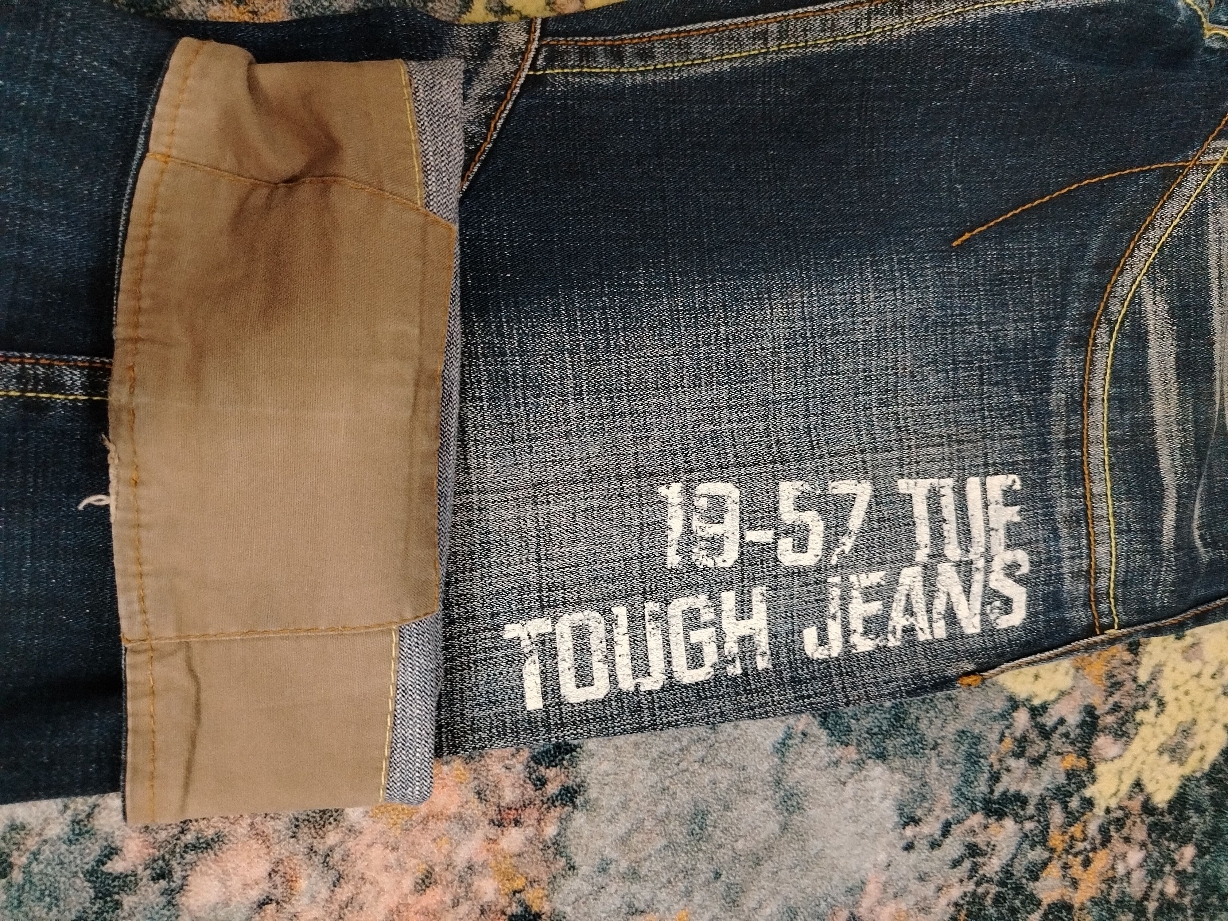 Designer × Mostly Heard Rarely Seen × Vintage Tough jeans smith vintage y2k Size US 34 / EU 50 - 3 Thumbnail