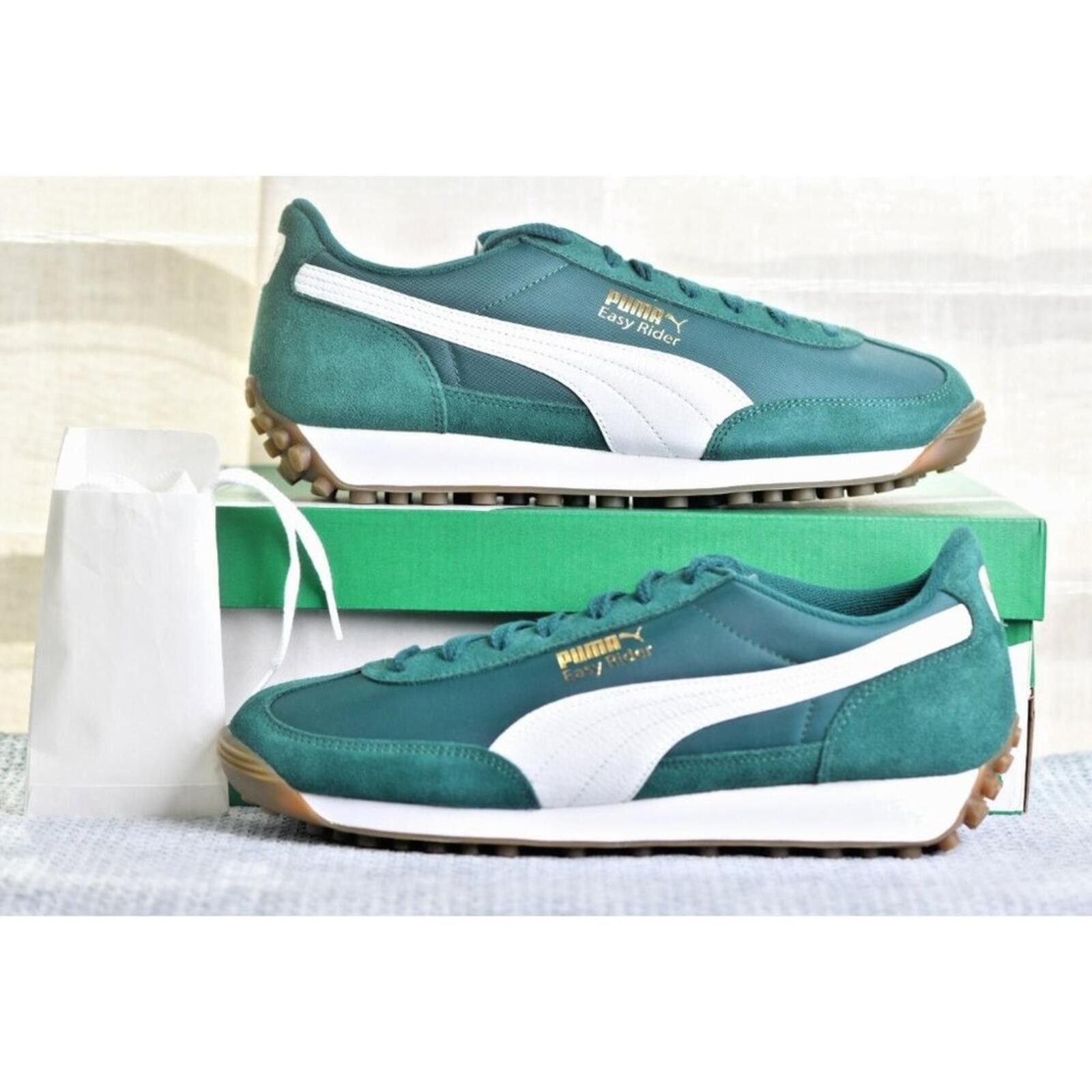 Puma Puma Easy Rider Vintage Green | 399028-14 Size US 11 / EU 44 - 3 Thumbnail