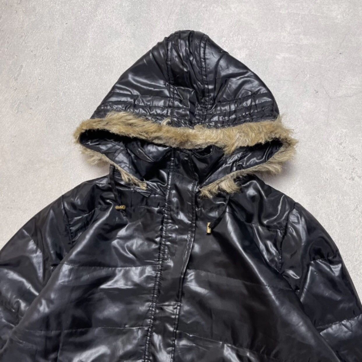 14th Addiction 2000s Being More LGB Style Puffer Faux Fur Jacket Size US XL / EU 56 / 4 - 3 Thumbnail
