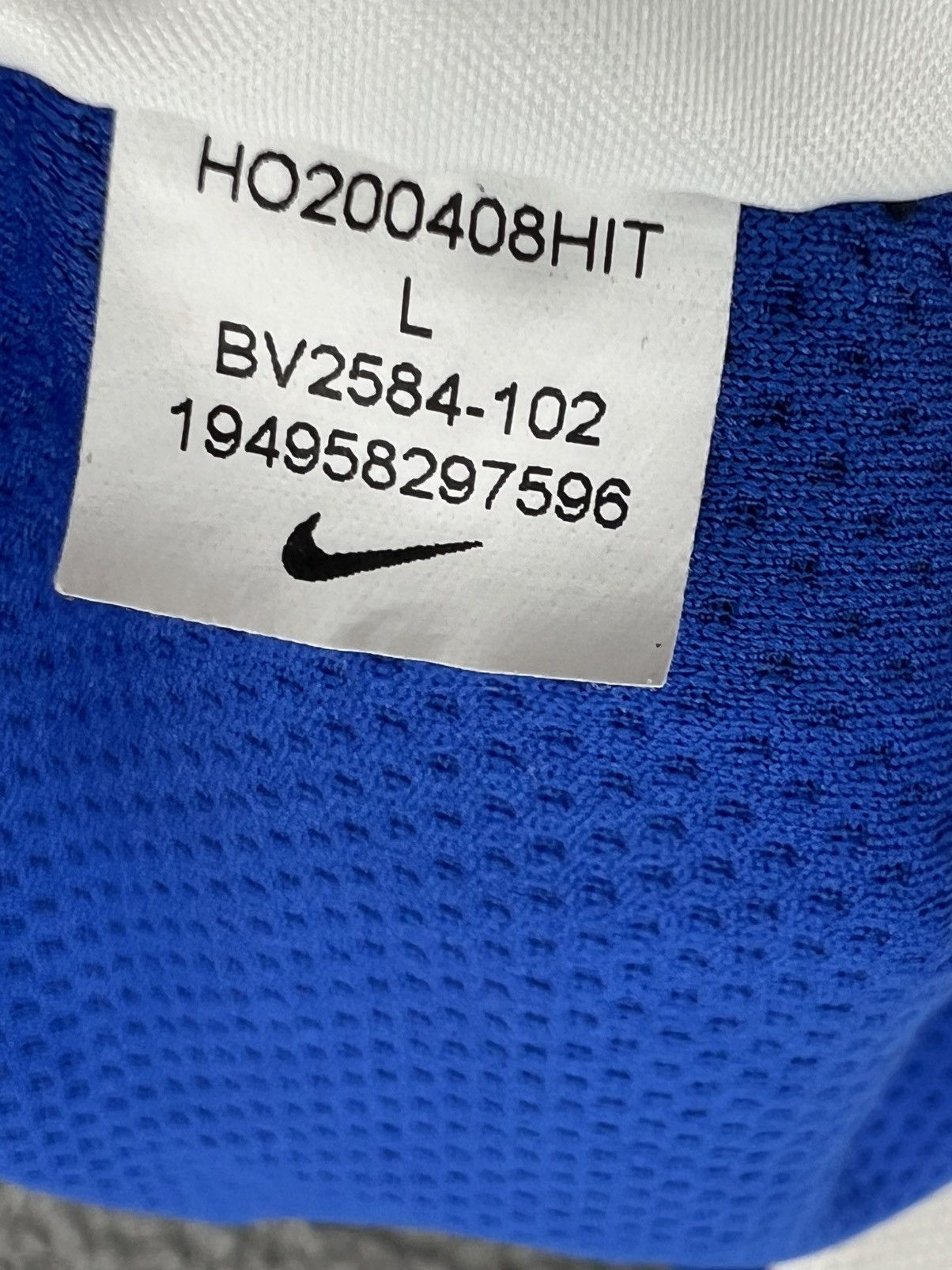 Nike Nike Duke Blue Devils #1 White Blue Jersey Large BV2584-102 Size US L / EU 52-54 / 3 - 4 Thumbnail