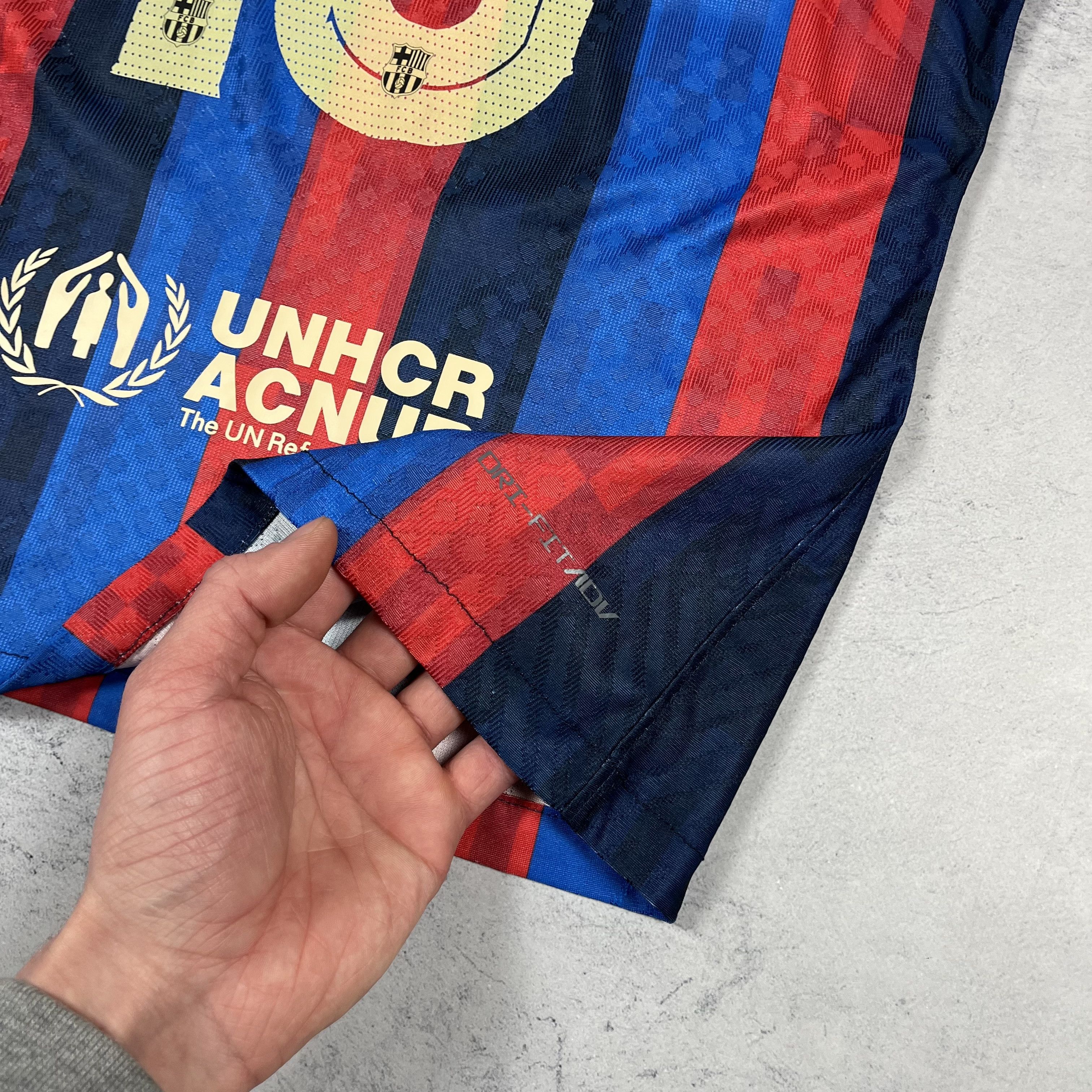 Nike Nike FC Barcelona Messi #10 Home Soccer Jersey Shirt 2022/23 Size US M / EU 48-50 / 2 - 6 Thumbnail