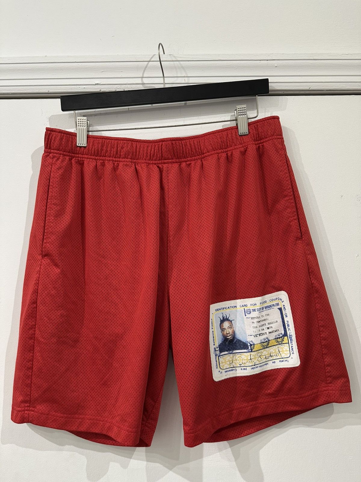 Supreme Supreme Old Dirty Bastard Mesh Shorts Red Size M SS19 ODB Size US 32 / EU 48 - 1 Thumbnail