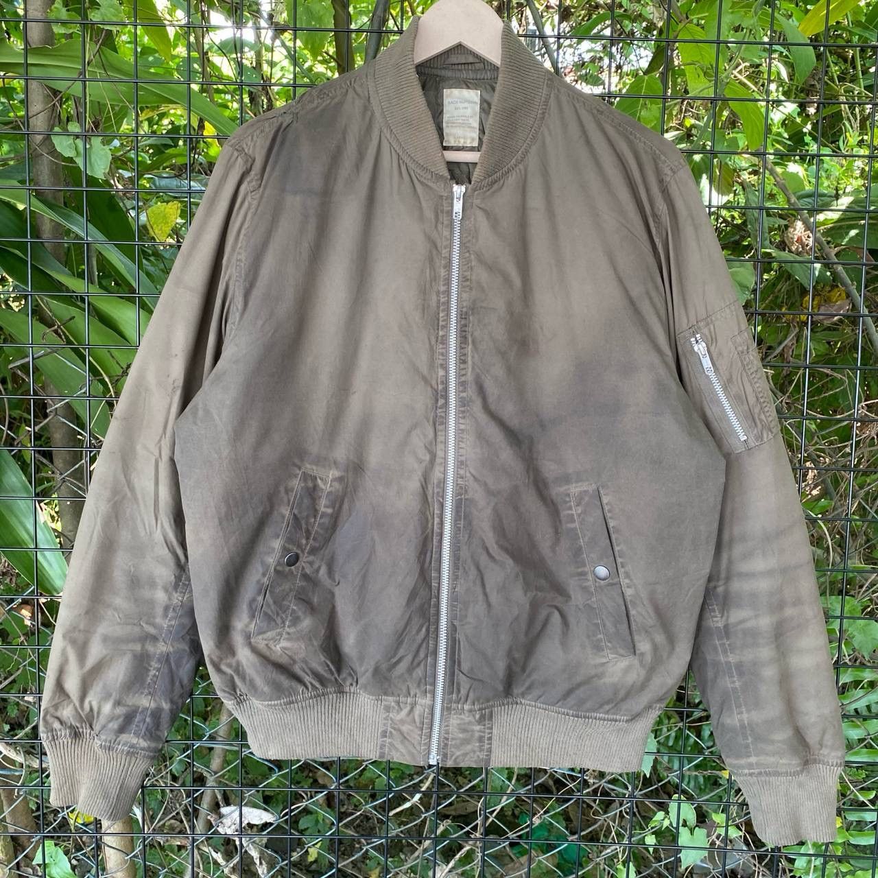 Japanese Brand × Ma+ Vtg Back Number Flight Jacket Size US M / EU 48-50 / 2 - 2 Thumbnail