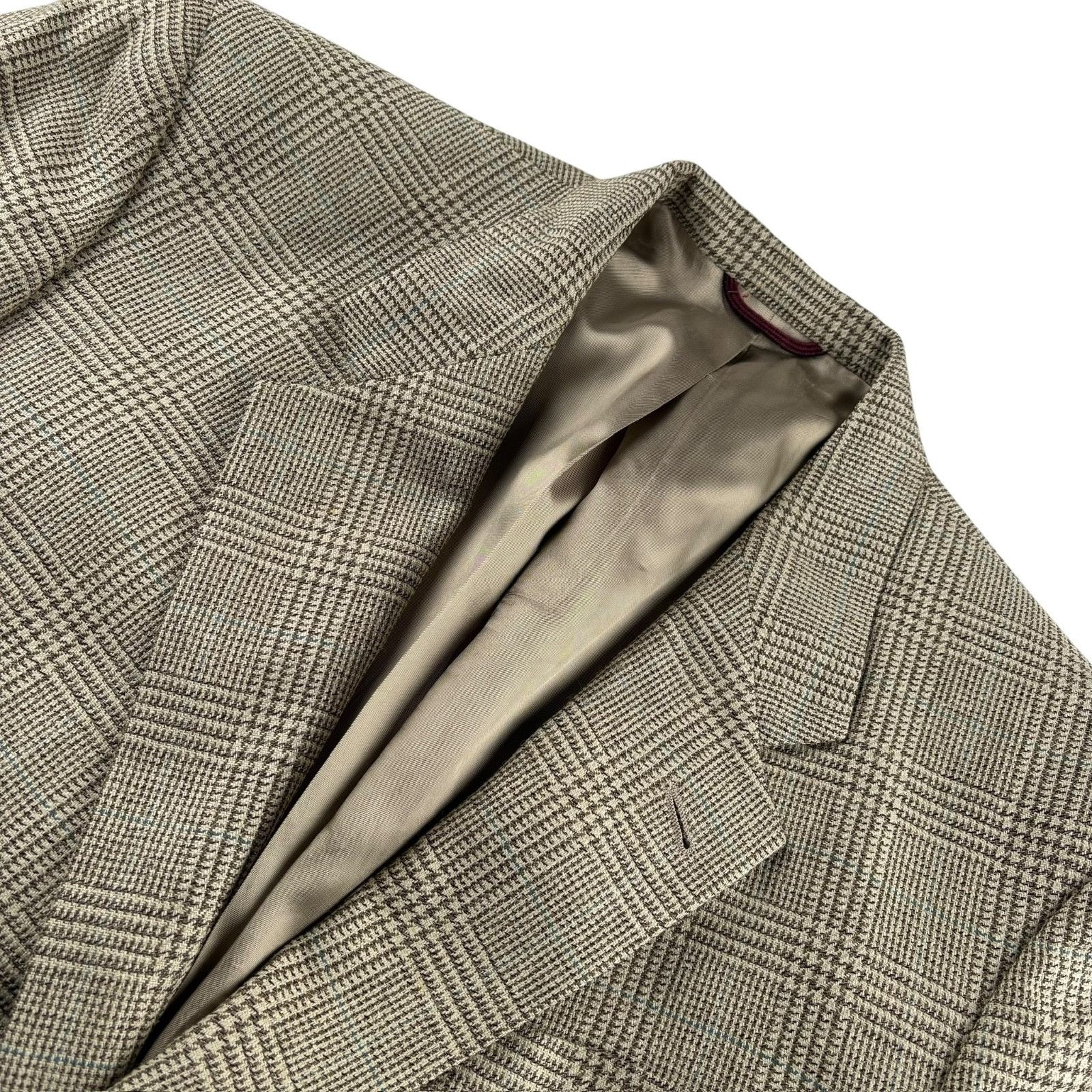 Hart Schaffner Marx Hart Schaffner & Marx Men’s Wool Blend Plaid Blazer Jacket T Size 44L - 1 Thumbnail