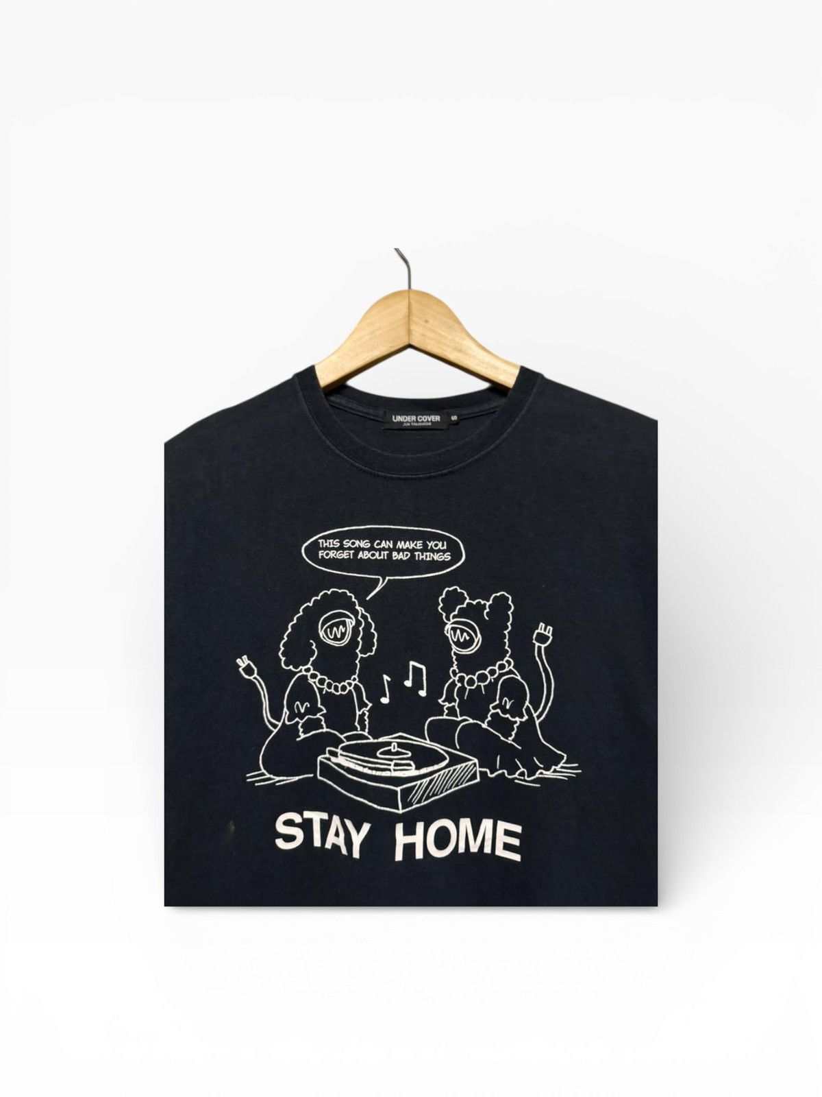 Undercover Vtg🔥2000 Archives Undercover *Stay Home*Cyberpunk Tee Size US S / EU 44-46 / 1 - 8 Thumbnail