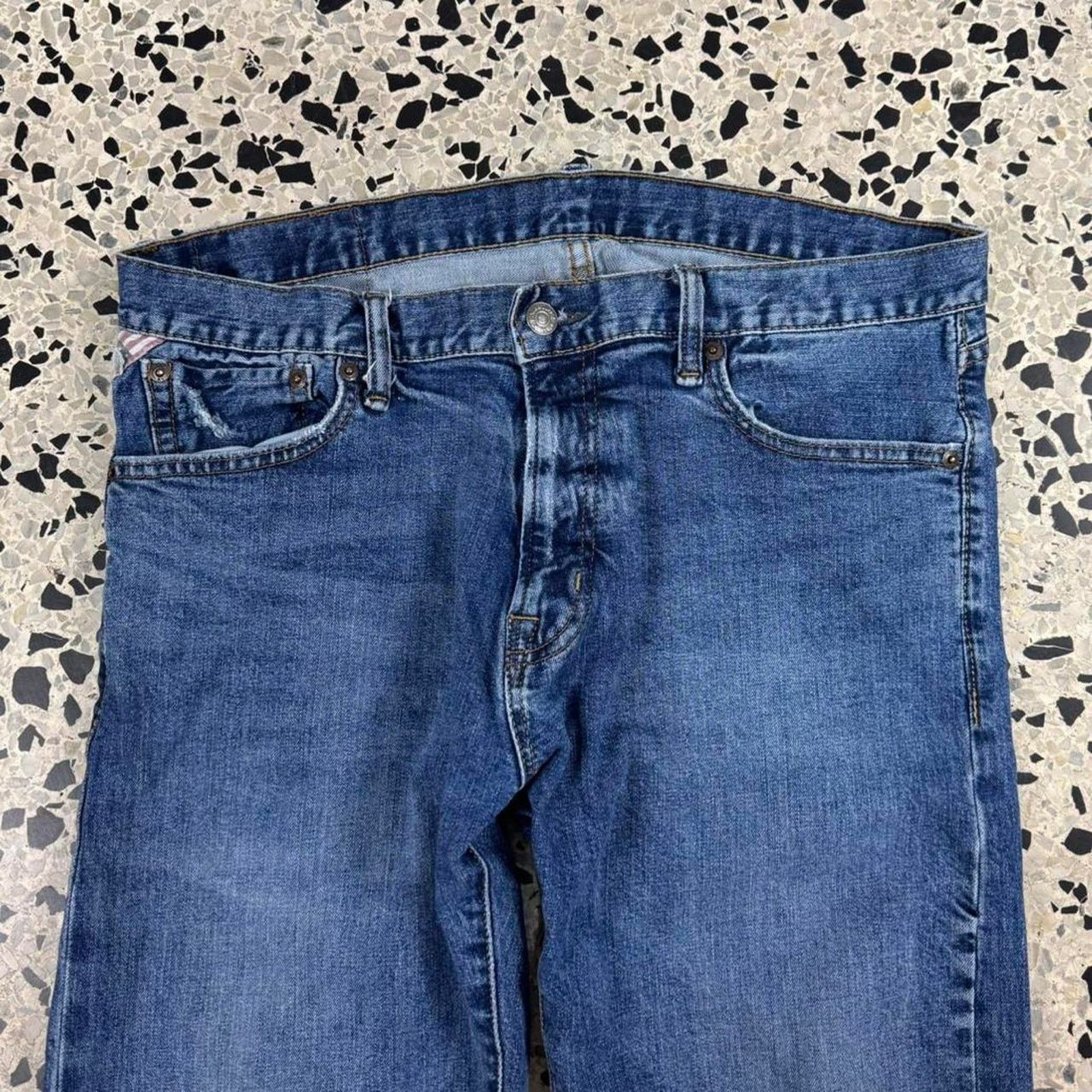 Denim & Supply Ralph Lauren × Ralph Lauren VINTAGE Y2K RALPH LAUREN DENIM & SUPPLY FLAG DENIM JEANS: Size US 33 - 5 Thumbnail
