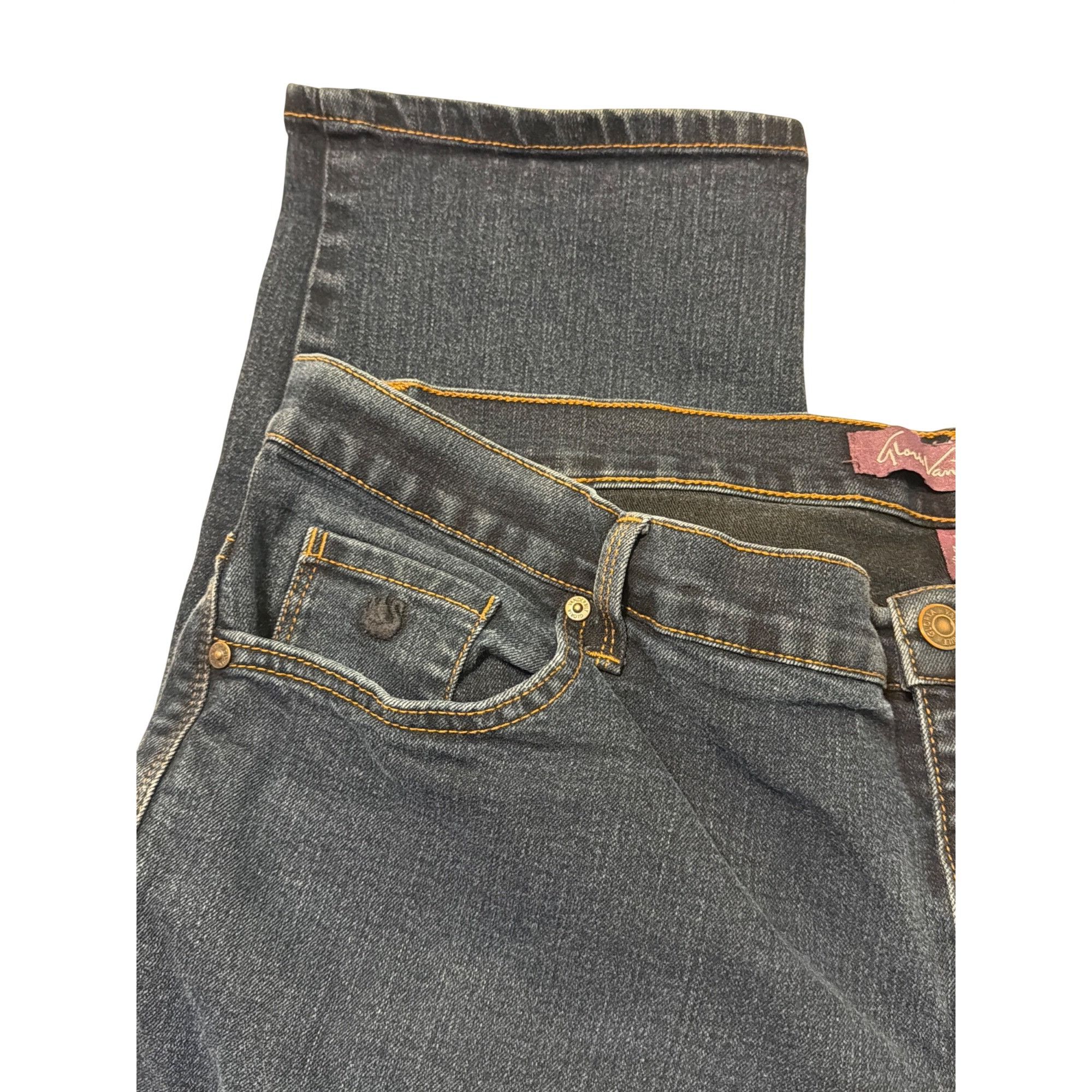Gloria Vanderbilt Gloria Vanderbilt Amanda Plus Size 20W Blue Denim Jeans Stra Size 42" / US 20 - 2 Thumbnail