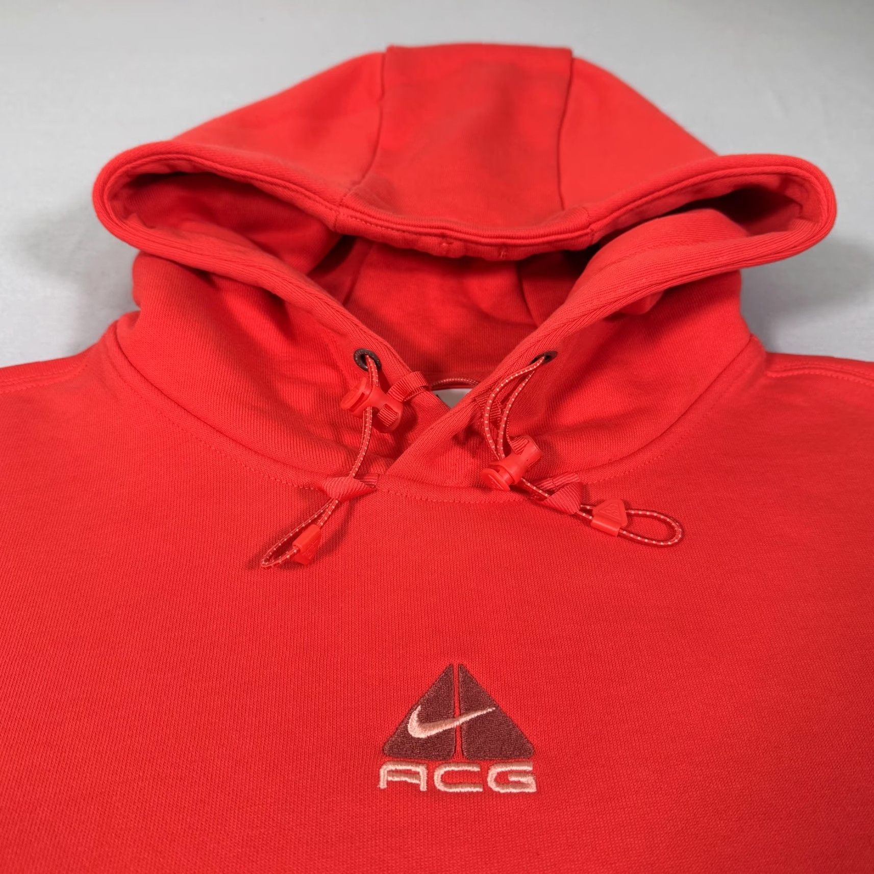 Nike Nike Hoodie Mens Medium Red ACG Therma-FIT Pullover Fleece Sweatshirt Outdoor Hike Size US M / EU 48-50 / 2 - 3 Thumbnail