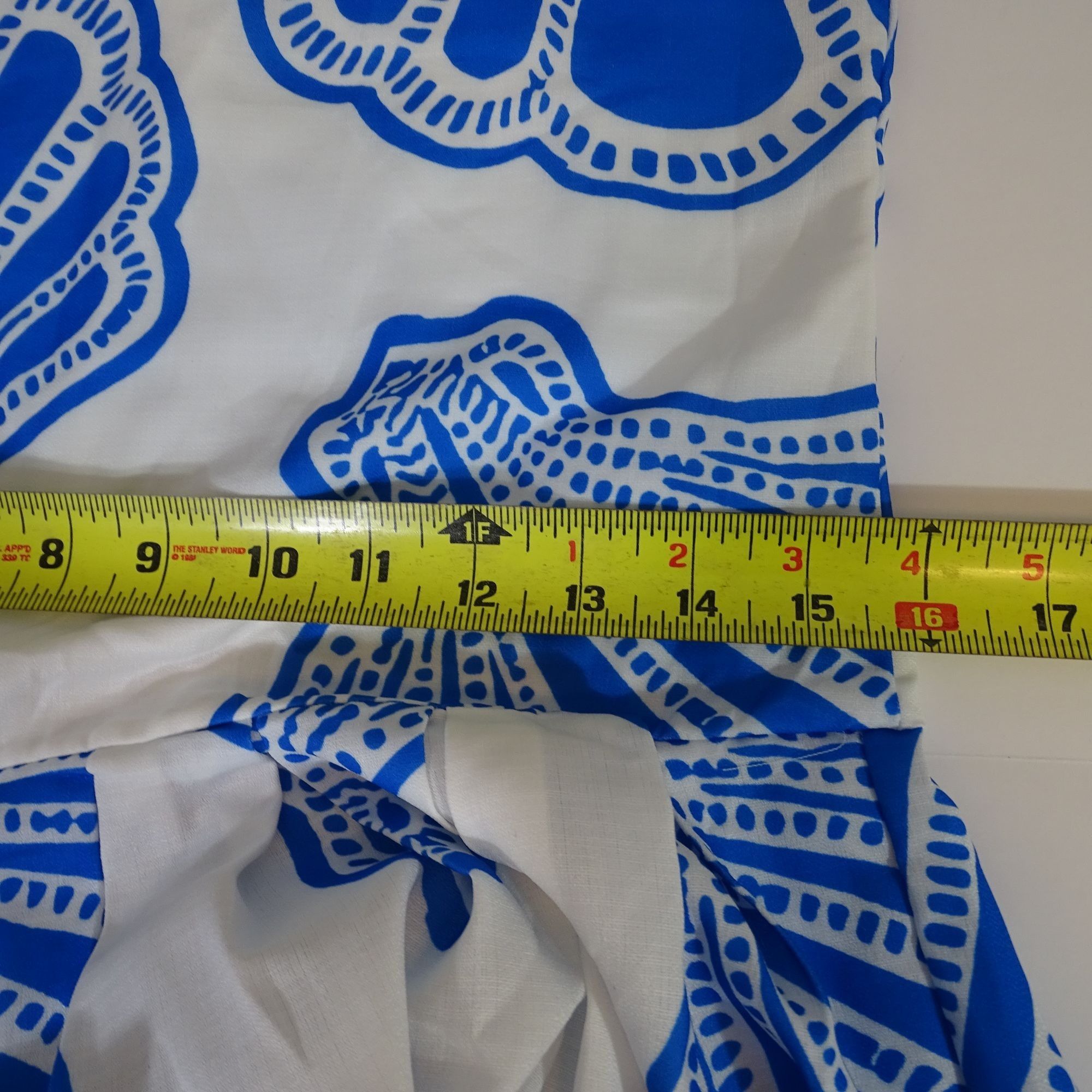 Other Blue White A-Line Sundress Maxi Dress Women Size S Pleated Size S / US 4 / IT 40 - 9 Thumbnail