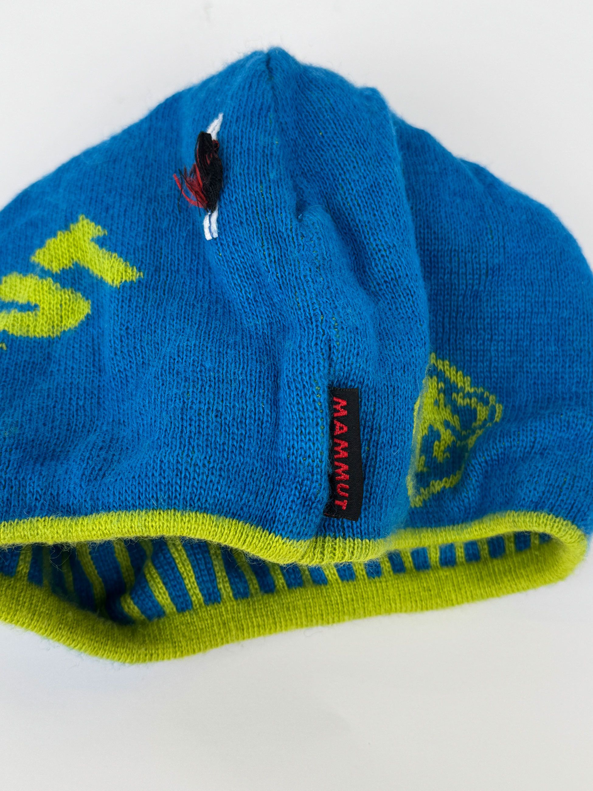 Mammut MAMMUT Vintage Big Logo Reversible two sided hat beanie Size ONE SIZE - 10 Thumbnail