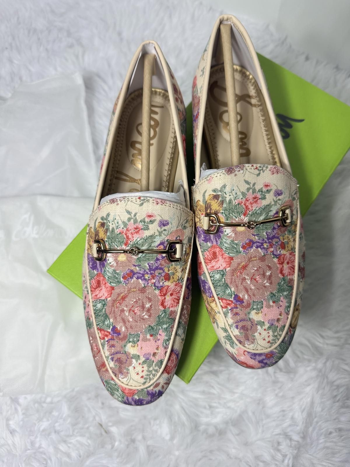 Other Sam Edelman Floral Print Loafers Size US 7.5 / IT 37.5 - 1 Thumbnail