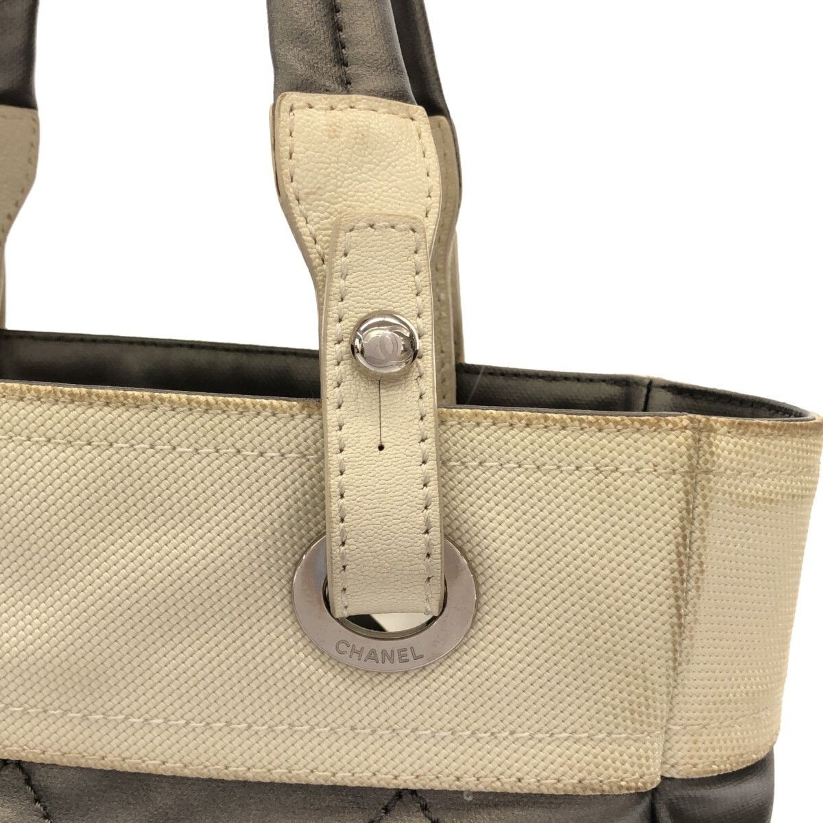 Chanel CHANEL Paris Biarritz Tote PM Tote Bag Size ONE SIZE - 9 Thumbnail