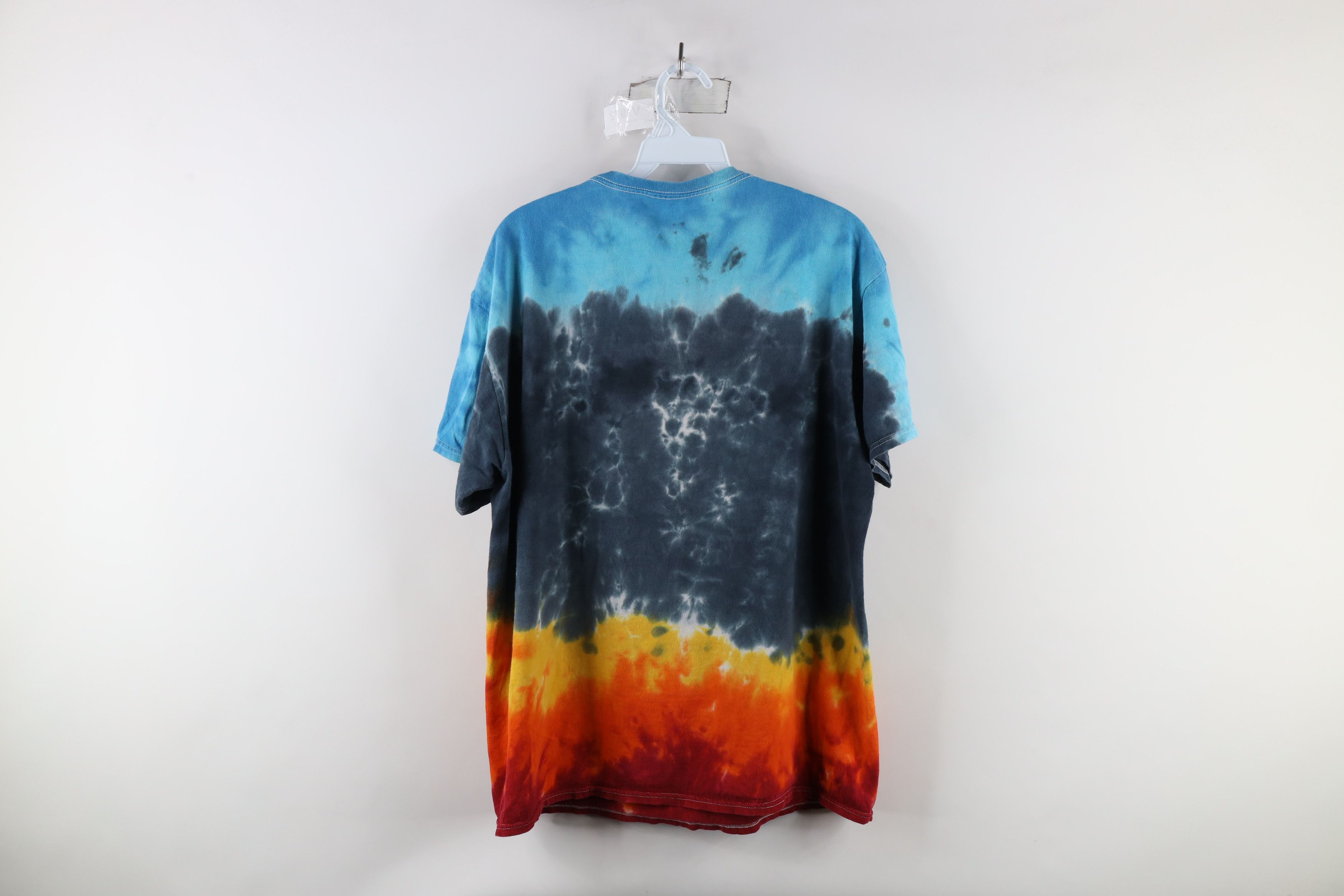 Vintage Retro Led Zeppelin Band T-Shirt Rainbow Tie Dye Acid Wash Size US L / EU 52-54 / 3 - 8 Thumbnail