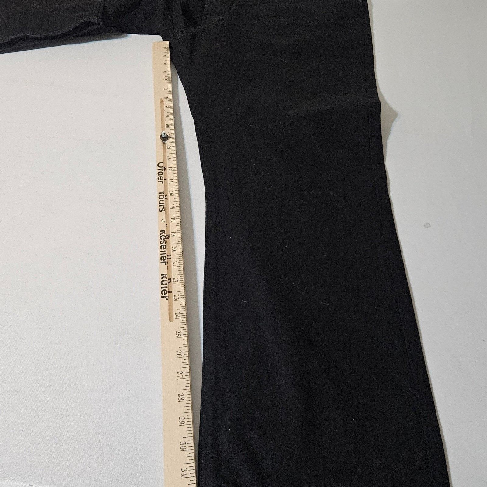 Levi's NEW Levi's 501 Black Button Fly Denim Jeans Men's Size 42x32 Size US 42 / EU 58 - 5 Thumbnail
