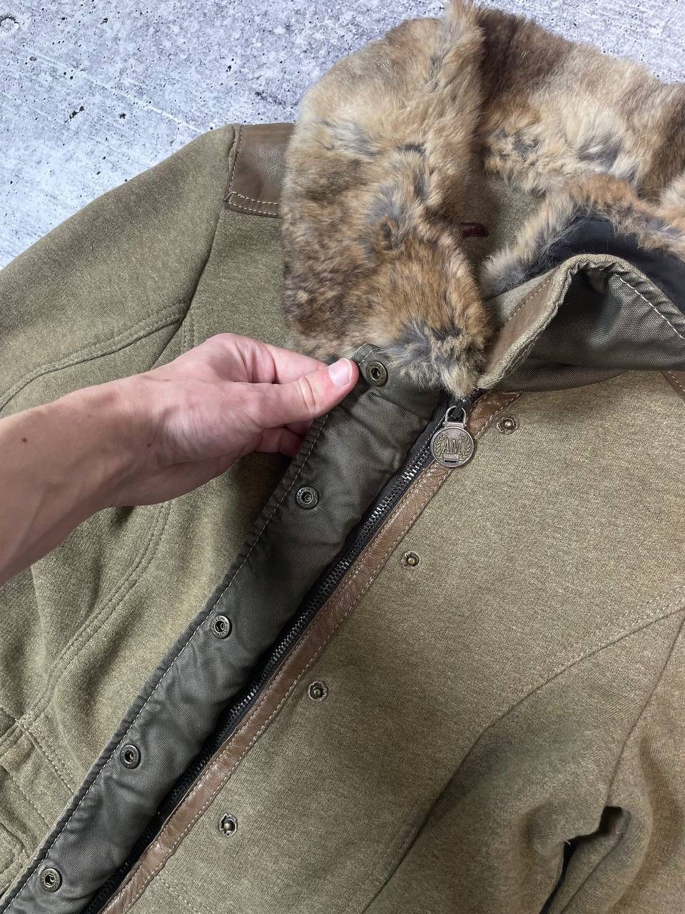 Aeronautica Militare Vintage Aeronautica Militare Faux Fur Military Jacket Y2K Size L / US 10 / IT 46 - 6 Thumbnail