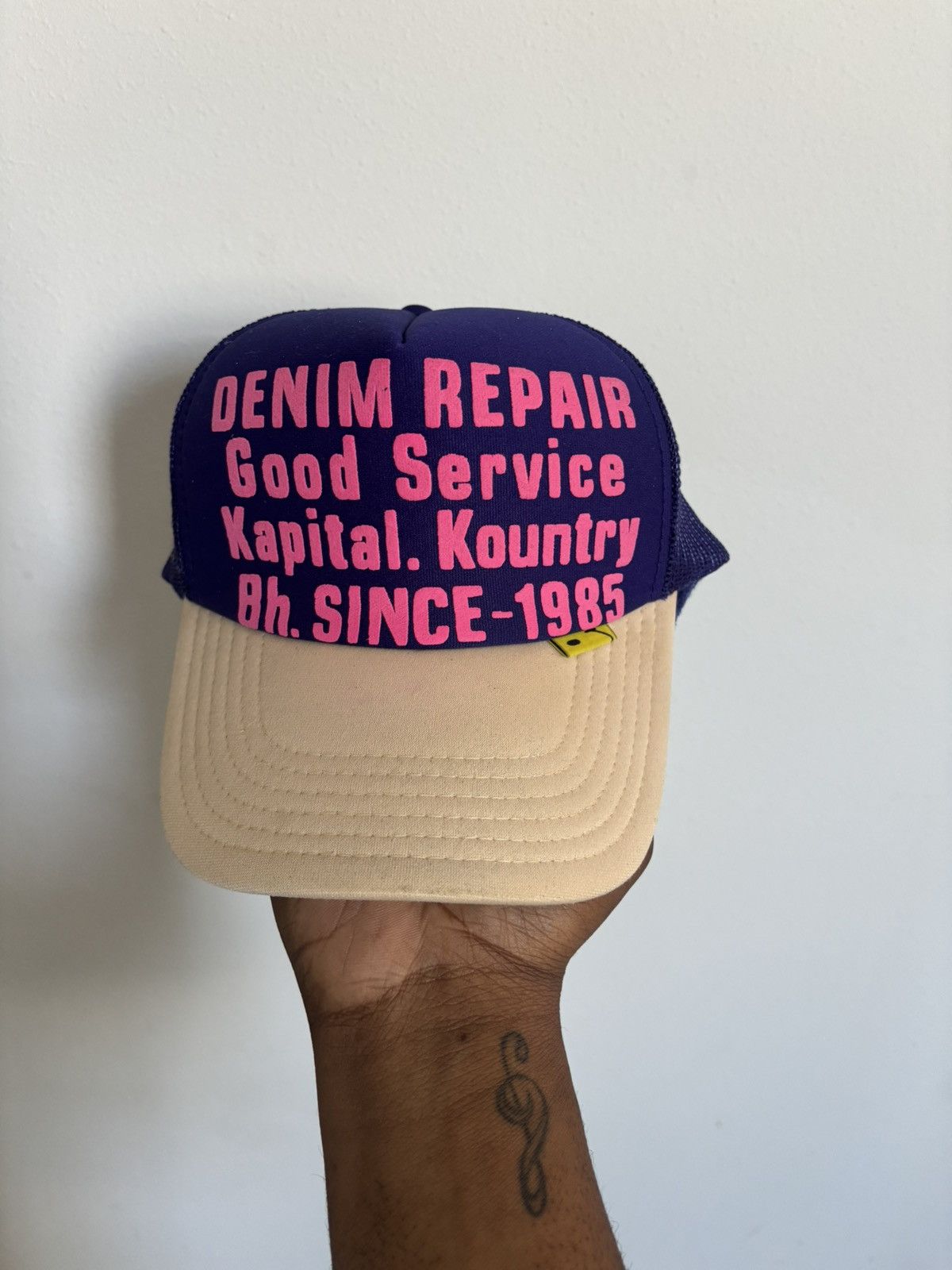 Kapital Kountry Kapital Kountry Denim Repair Trucker Size ONE SIZE - 1 Thumbnail