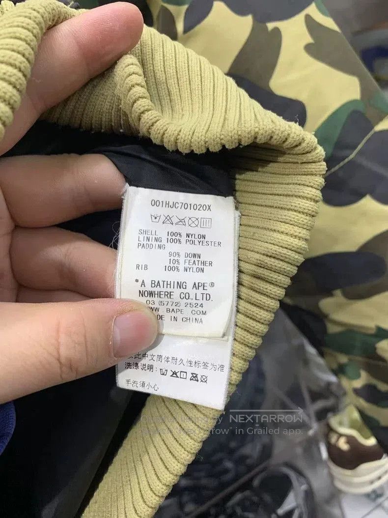 Bape Bape Camo Shark Down Jacket. Size US M / EU 48-50 / 2 - 6 Thumbnail