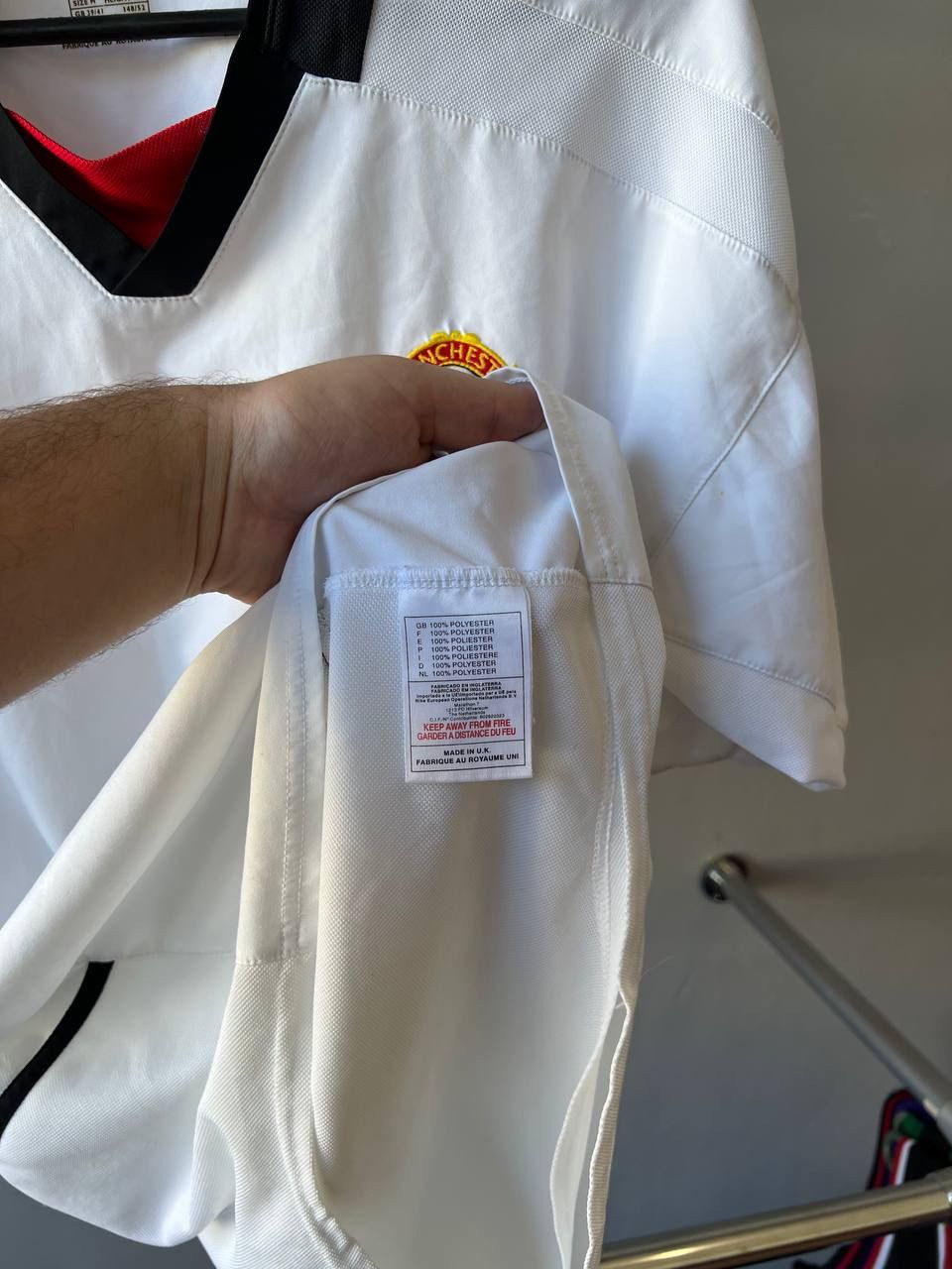 Vintage 2002 RARE MANCHESTER UNITED NIKE SPECIAL SOCCER JERSEY SHIRT Size US M / EU 48-50 / 2 - 10 Thumbnail