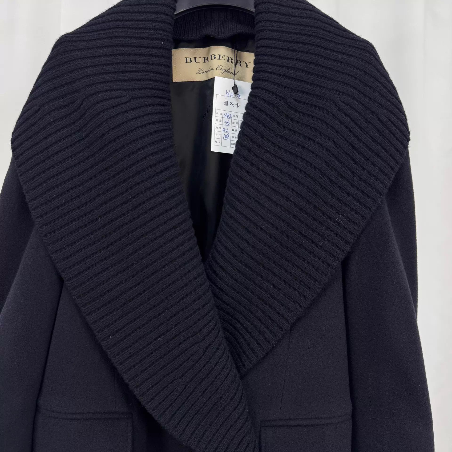 Burberry Burberry DB Cashmere Coat UK2 99N Removable Fur Size XXS / US 00 / IT 34 - 3 Thumbnail