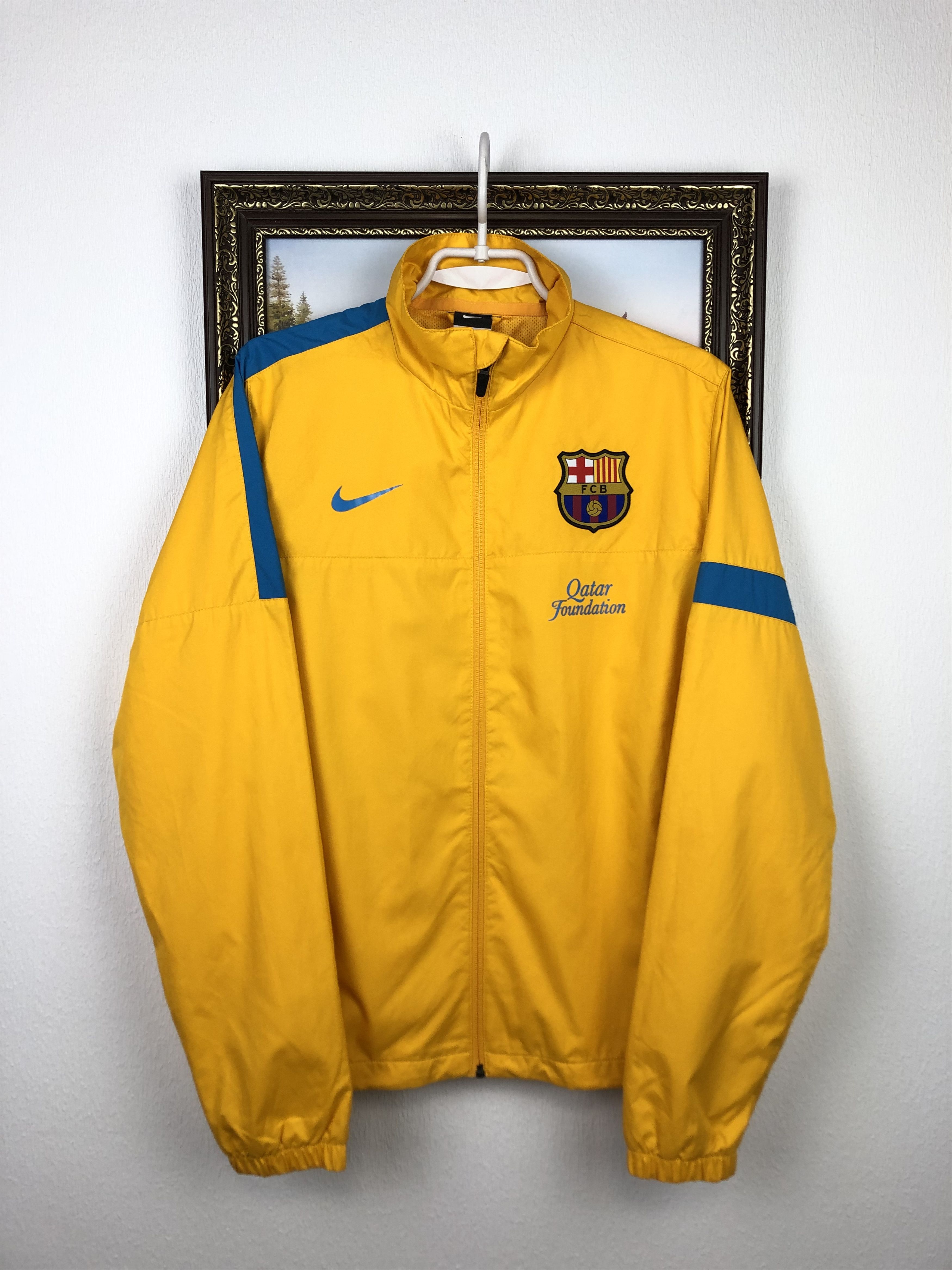 Nike Vintage Nike Barcelona Football Jacket Soccer Track Top Mens Size US M / EU 48-50 / 2 - 1 Thumbnail