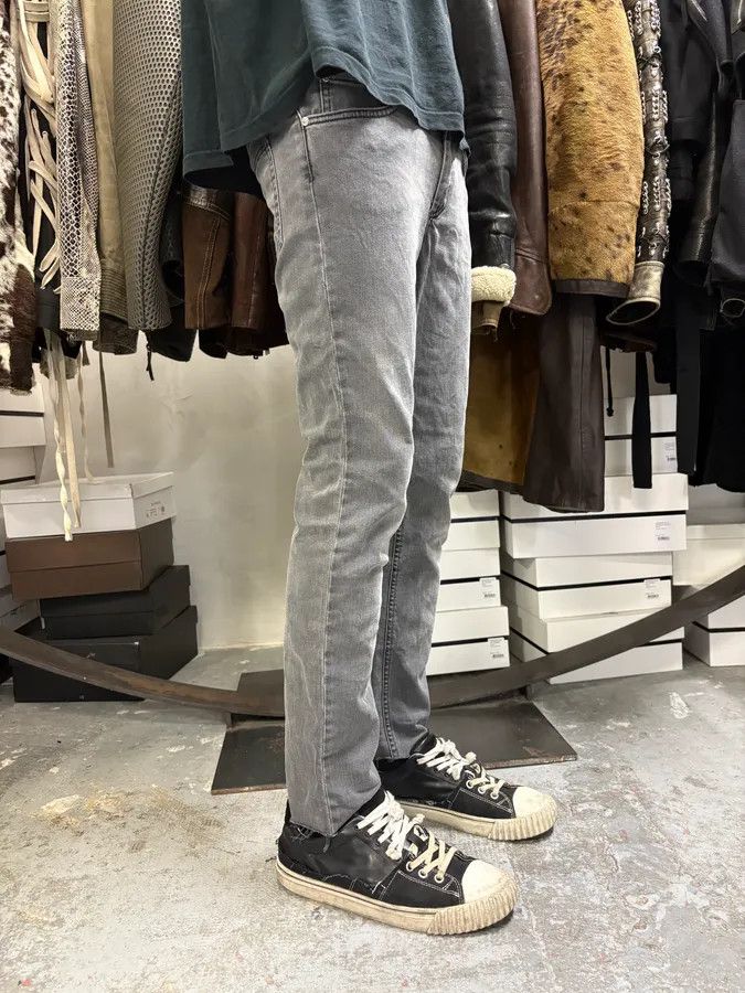 Acne Studios × Designer × Vintage 2000s Acne Studios Slim Grey Faded Denim Jeans Size US 39 - 3 Thumbnail