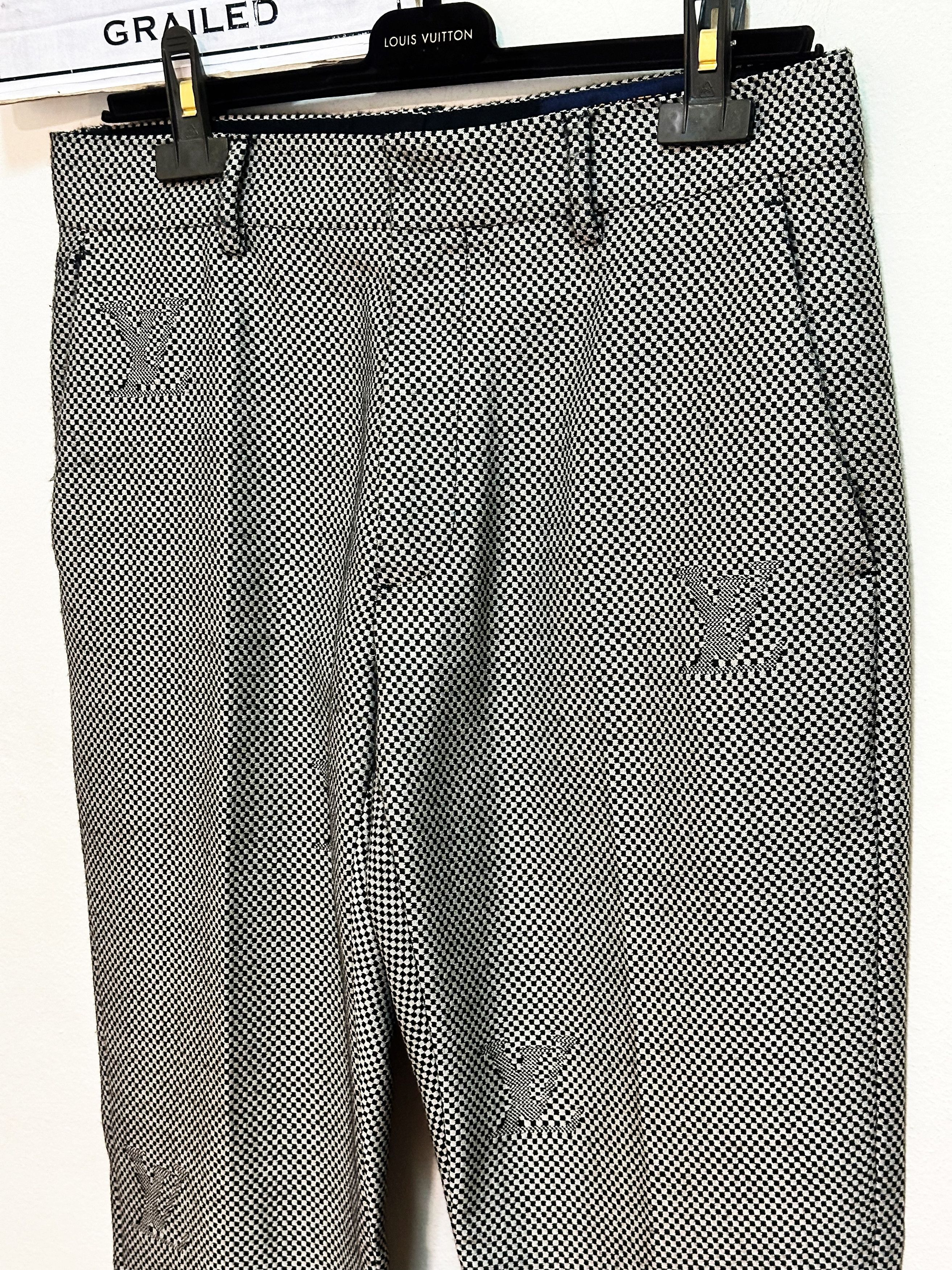 Louis Vuitton × Nigo [🔥🔥Grail🔥🔥] Louis Vuitton x Nigo Dress Pants Size US 32 / EU 48 - 2 Thumbnail