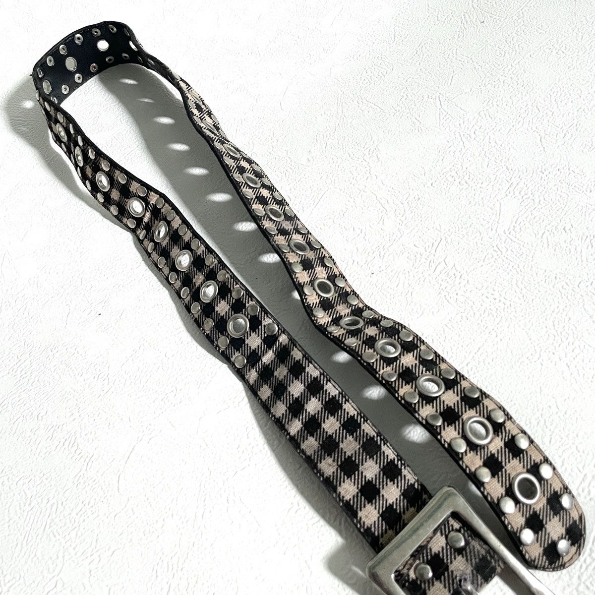 If Six Was Nine Vintage y2k studded checkerboard belt Size ONE SIZE - 3 Thumbnail