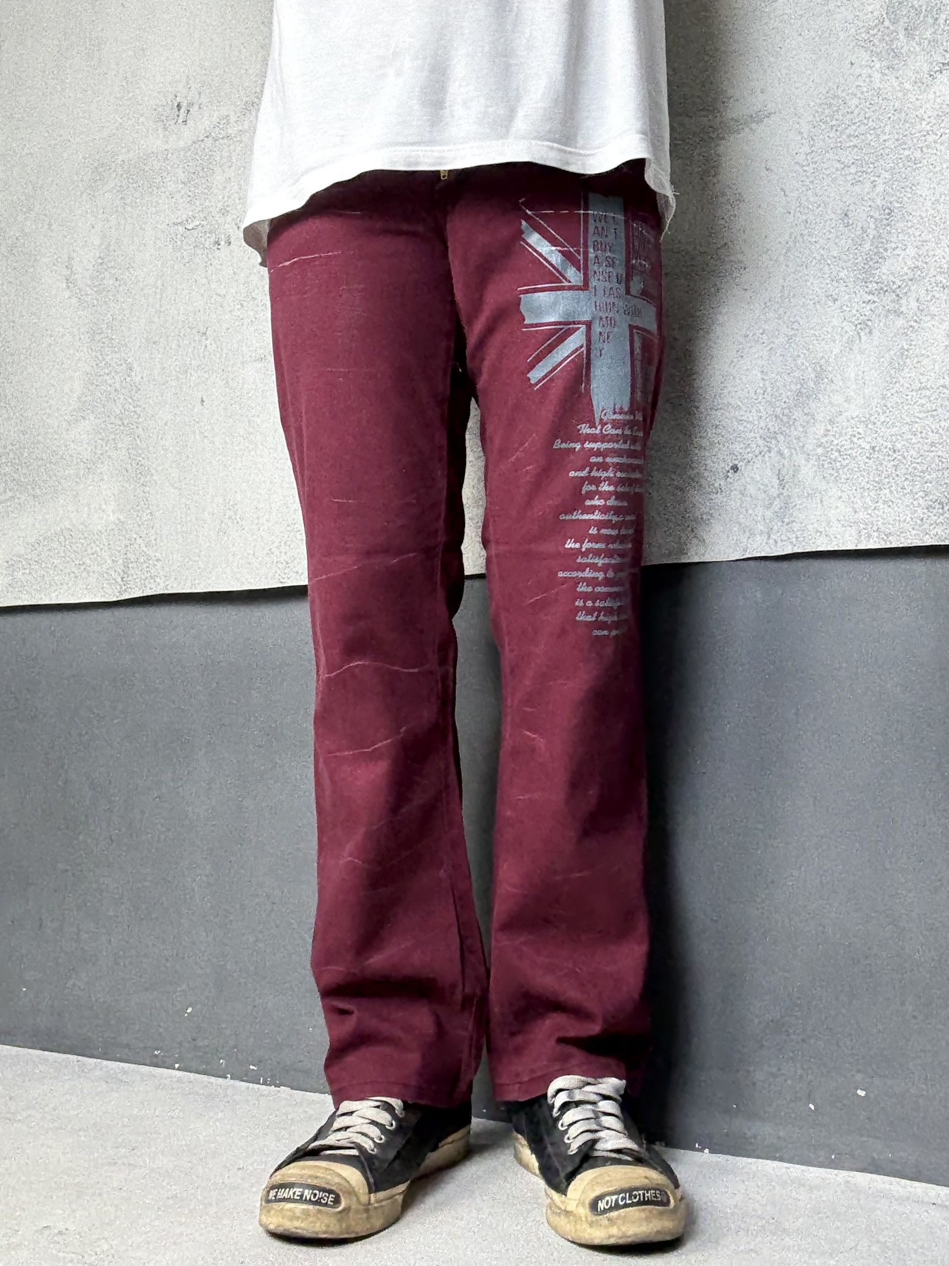 Japanese Brand Wild Life Punk Seditionaries Jeans Pants Size US 32 / EU 48 - 3 Thumbnail
