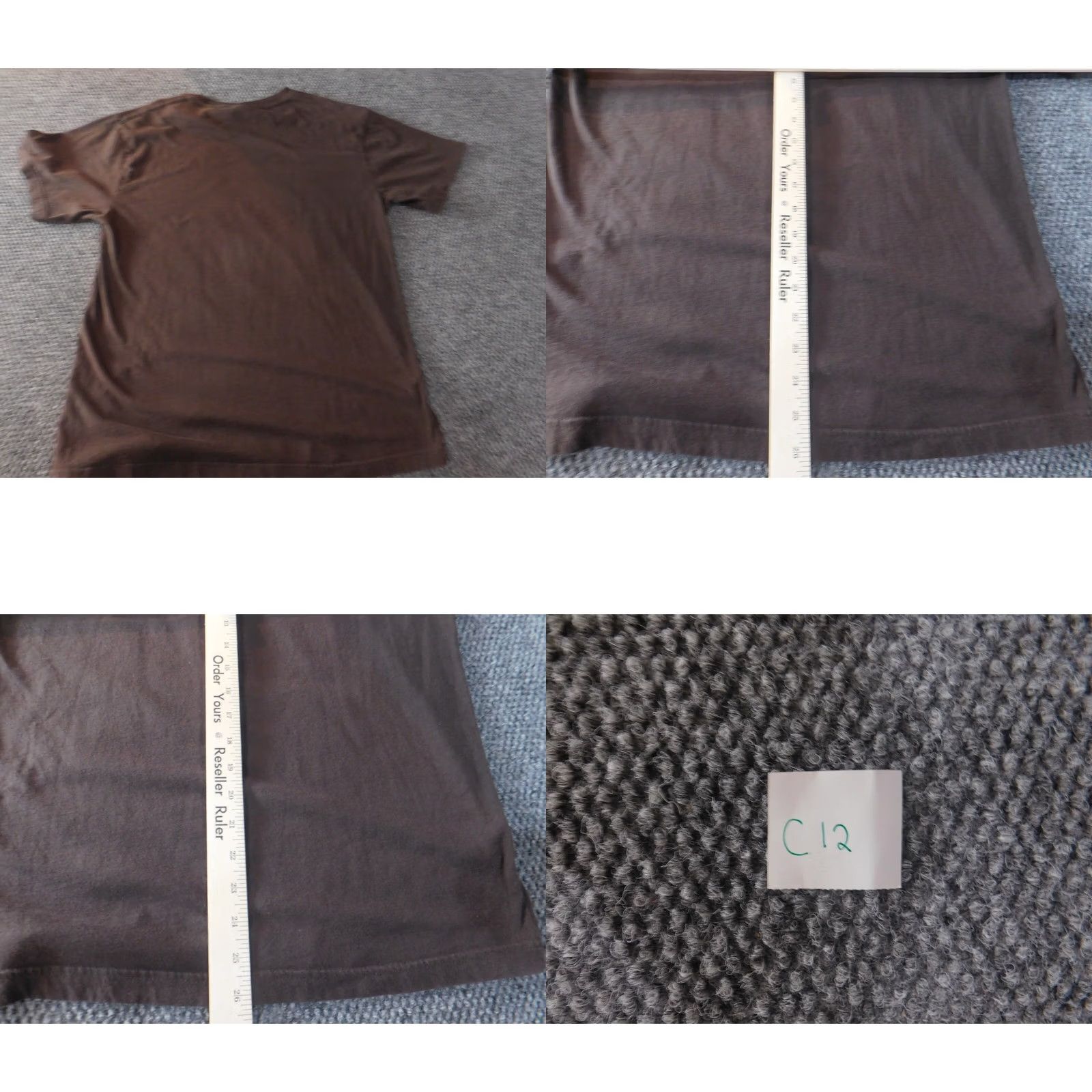 Vintage Ouray Shirt Mens Medium Brown Bear Graphic Print Crew Neck Short Sleeve T-Shirt Regular Fit Linen Knit Logo Animals Vintage: No Size US M / EU 48-50 / 2 - 8 Thumbnail