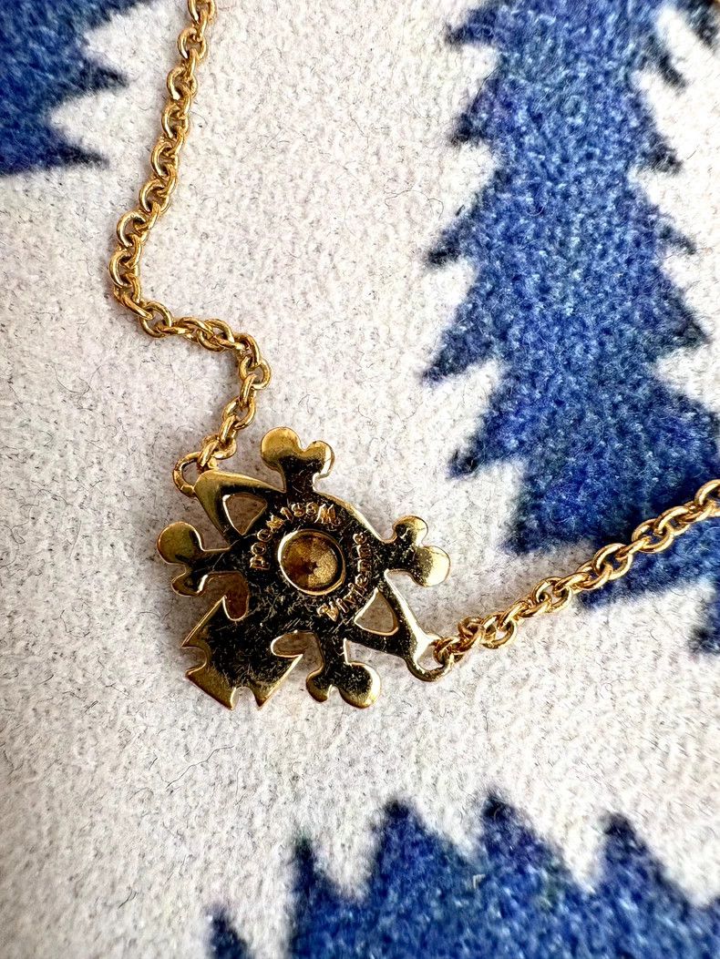 Vivienne Westwood Vintage Skull Saturn Bracelet