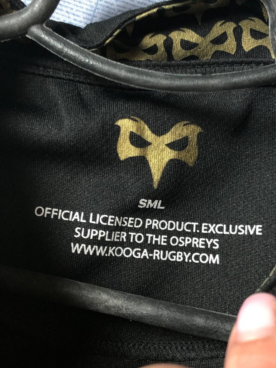 Other RUGBY UNION OSPREYS SHIRT JERSEY KOOGA Size US S / EU 44-46 / 1 - 2 Thumbnail