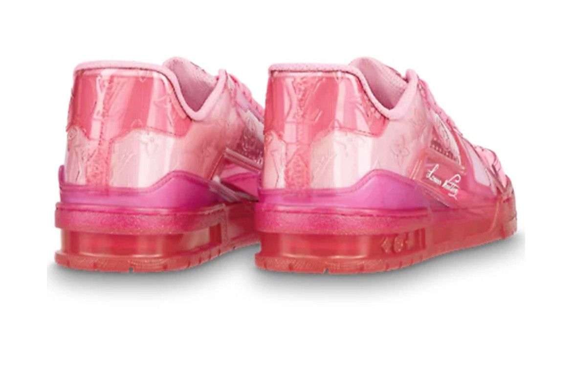 Louis Vuitton Louis Vuitton trainer sneakers Pink PVC Size US 6.5 / EU 39-40 - 6 Thumbnail