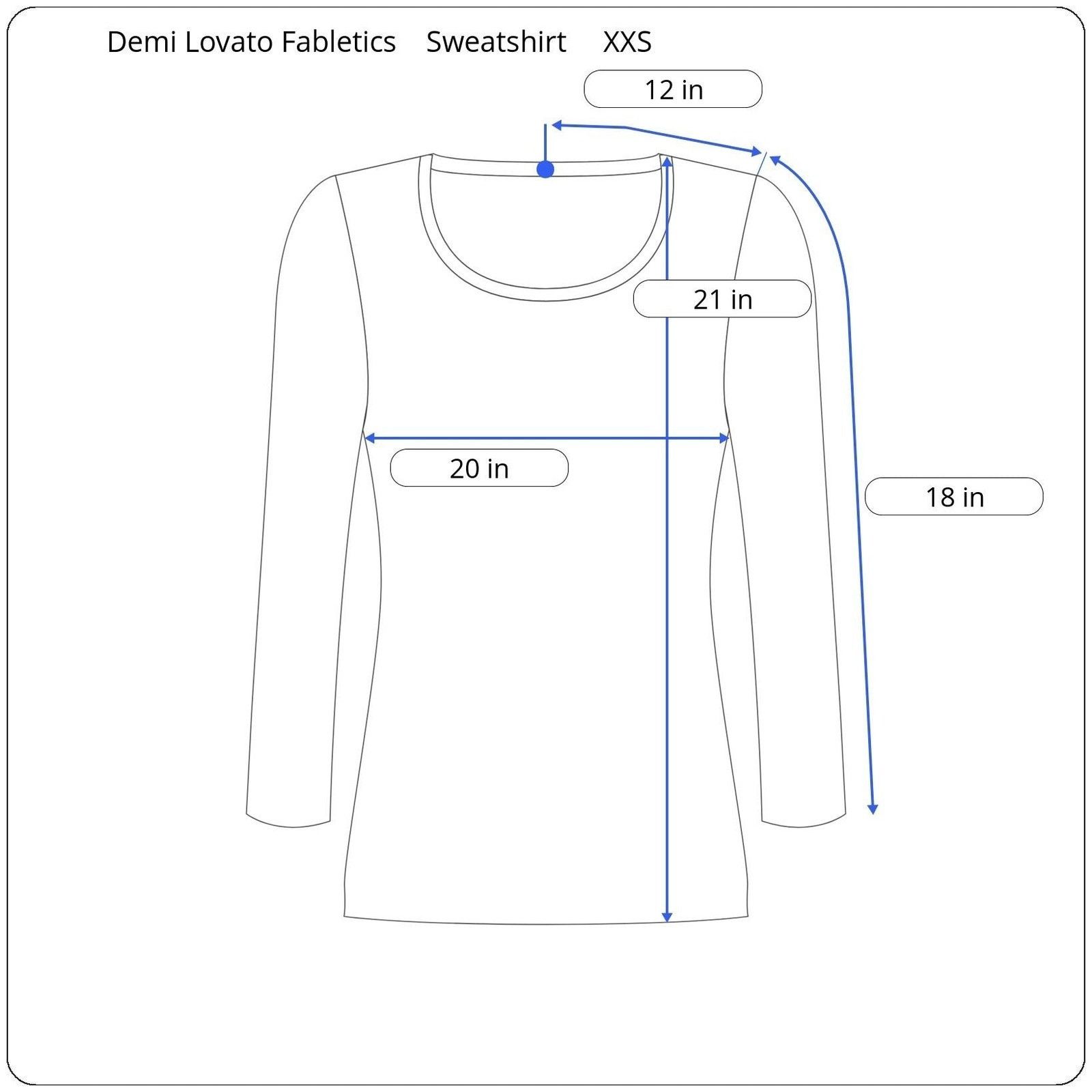 Other Demi Lovato Fabletics Oversized Sweatshirt Women's Size XXS Size XXS / US 00 / IT 34 - 5 Thumbnail