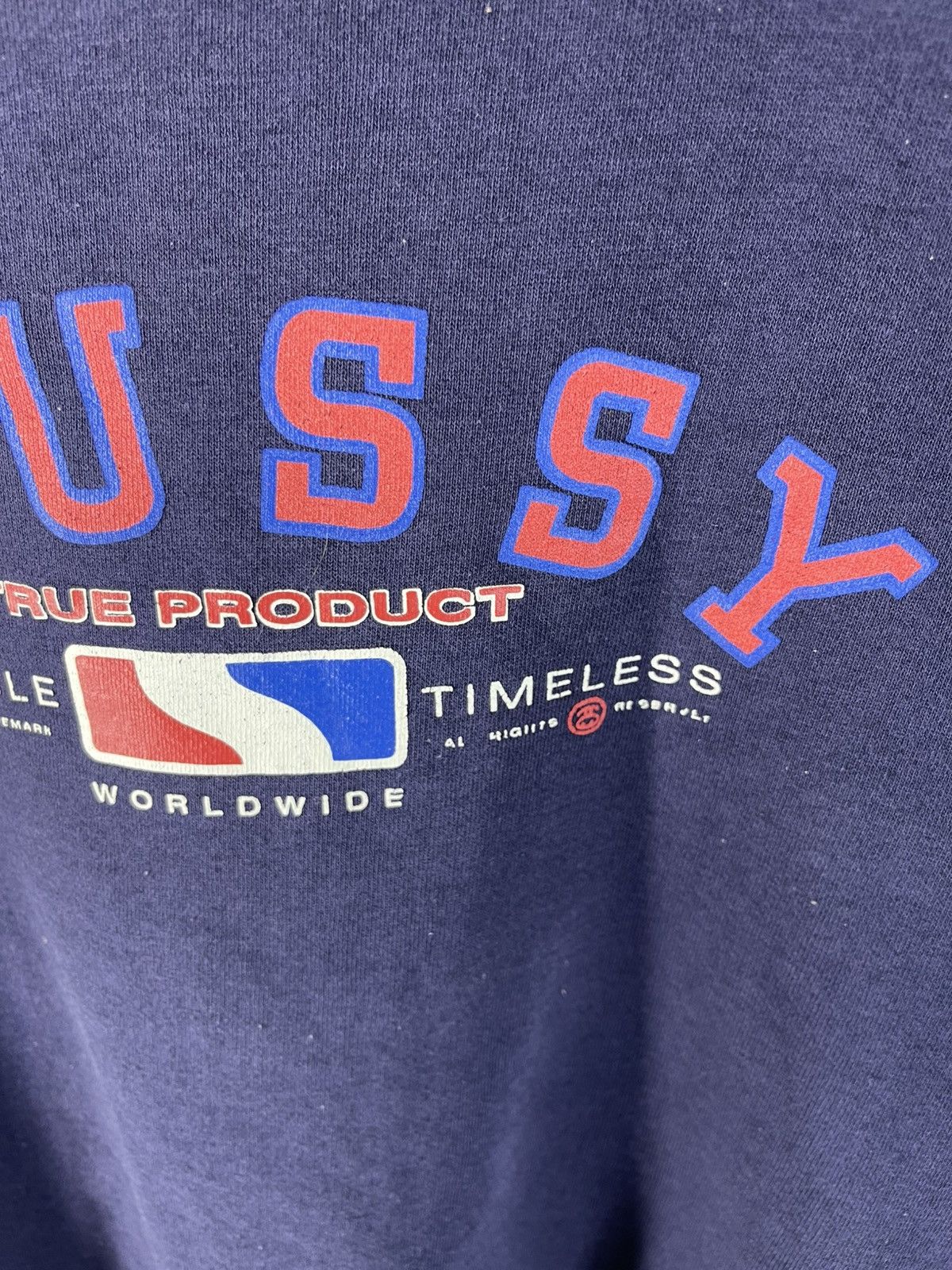 Stussy 1990s Vintage Stüssy "True Product" Sweatshirt Size US M / EU 48-50 / 2 - 6 Thumbnail