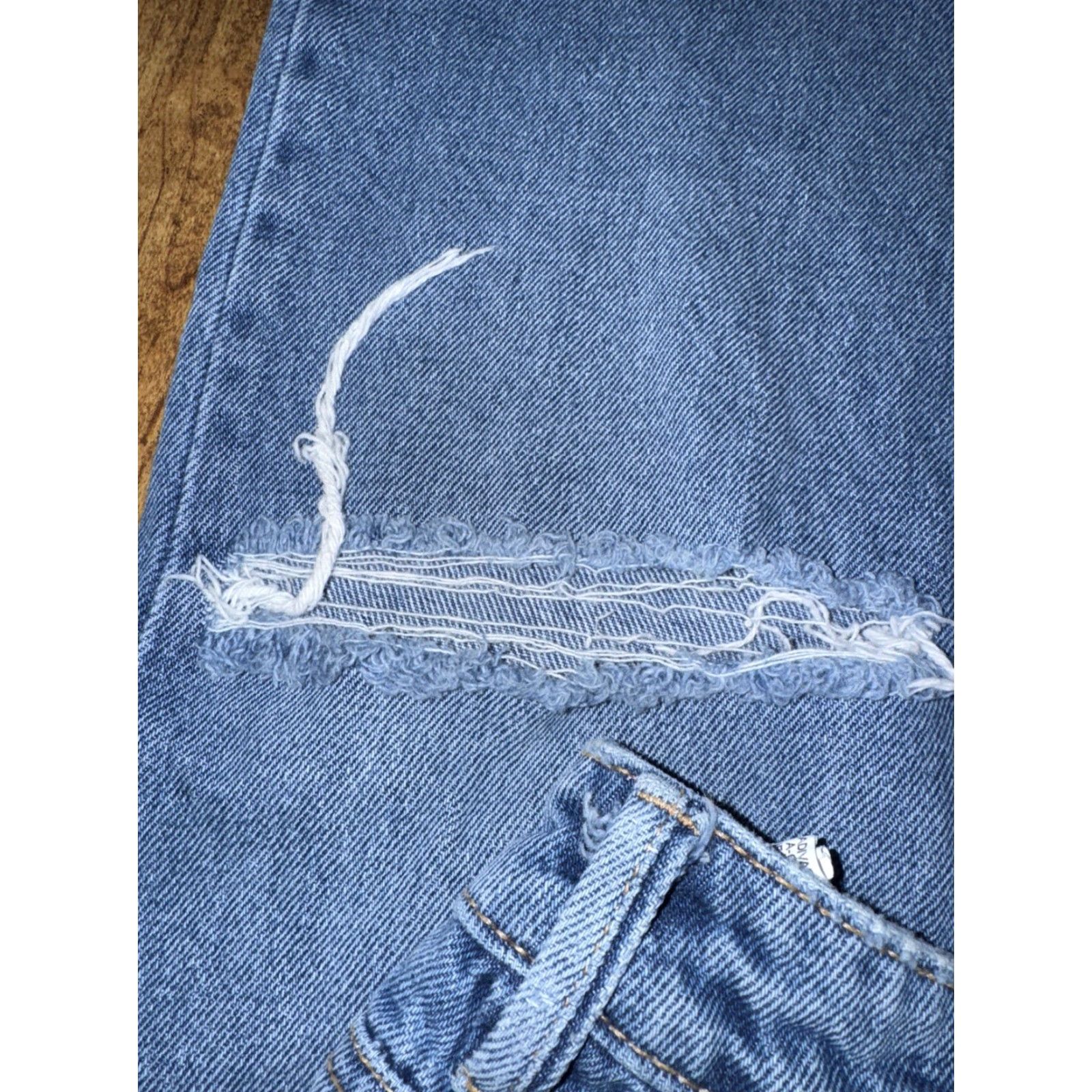 Stradivarius VINTAGE Stradivarius Denim Jeans Flare USA 6 Blue 27x33 Women Jeans Flared Denim USA 27x33 Regular 6 Blue Womens Size 28" / US 6 / IT 42 - 7 Thumbnail
