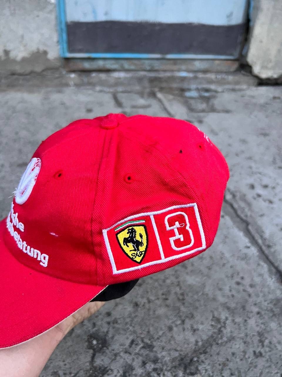 Ferrari × Vintage Vintage Ferrari Raicing F1 2000s Michael Schumacher Cap Hat Size ONE SIZE - 5 Thumbnail