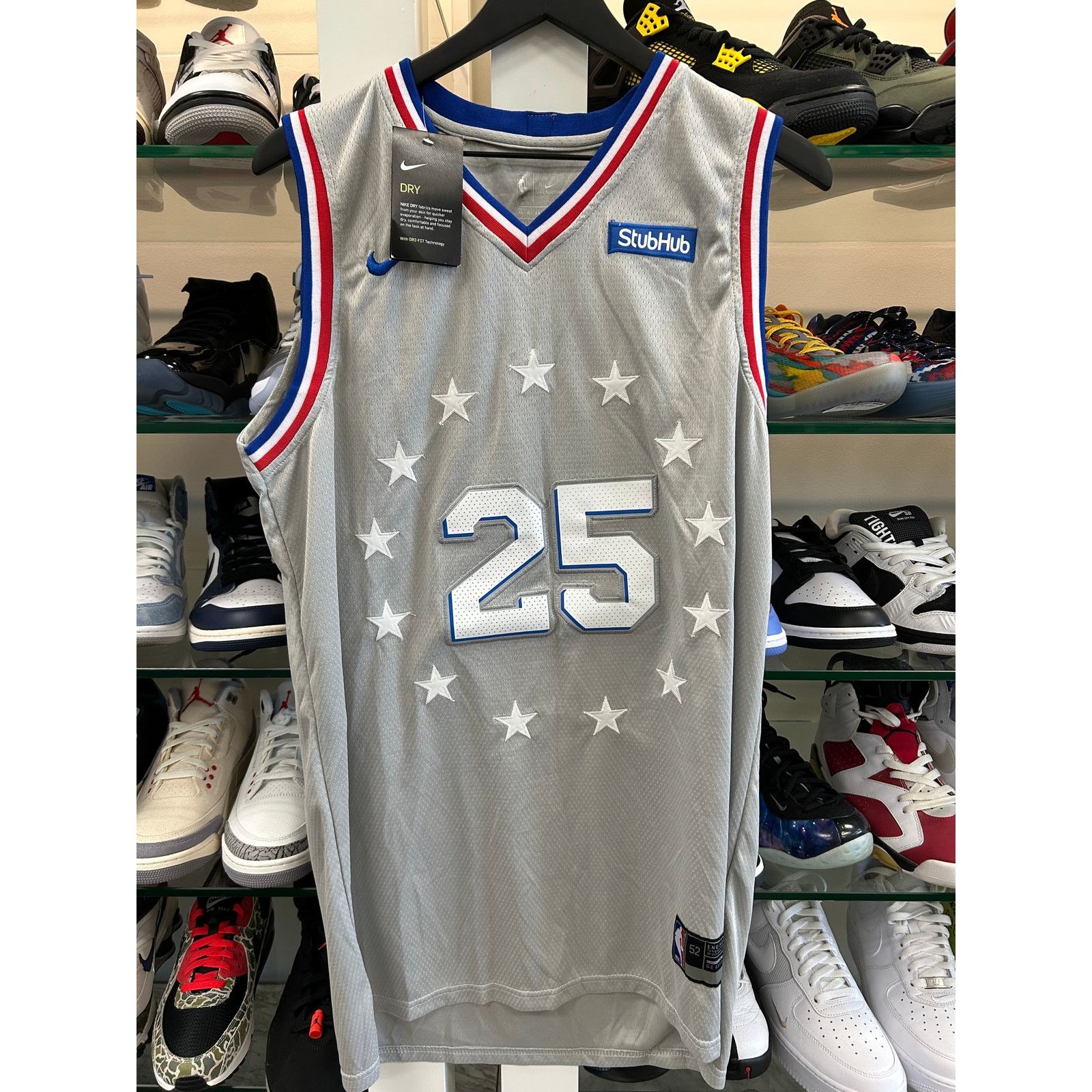 Nike Nike Philadelphia 76ers City Edition Jersey 25 Simmons XL Size US XL / EU 56 / 4 - 1 Thumbnail