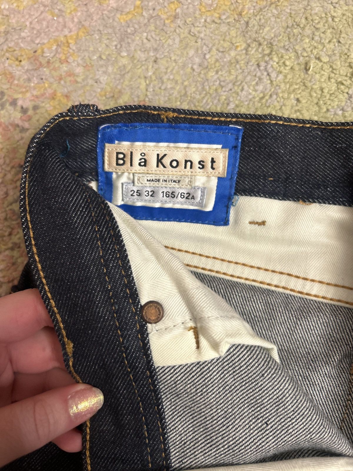 Acne Studios Acne Studios Selvedge denim jeans LOG INDIGO, 30G165-127 Size 25" / US 0 / IT 36 - 4 Thumbnail