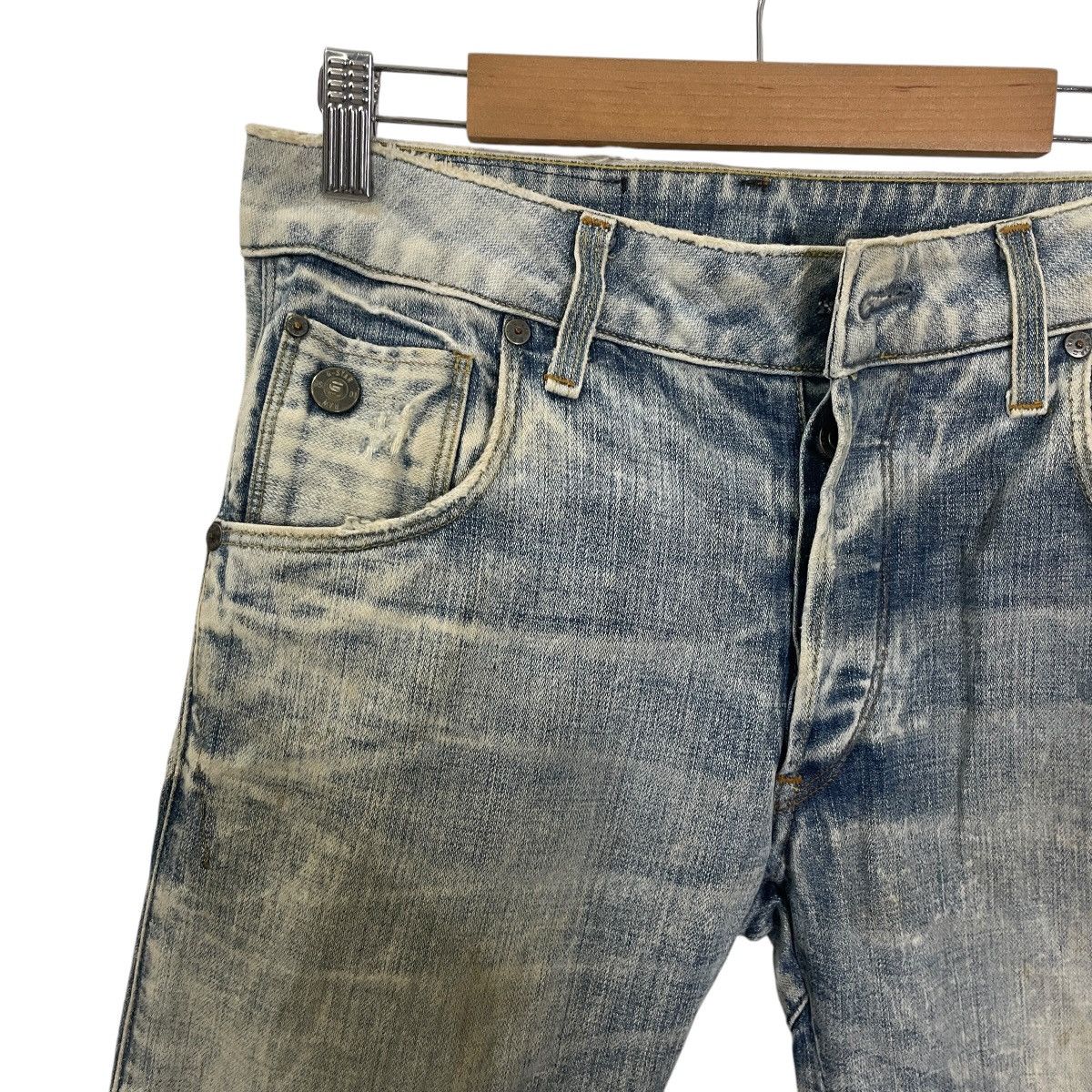 G-Star Vintage G Star Raw Distressed Denim Size US 30 / EU 46 - 3 Thumbnail