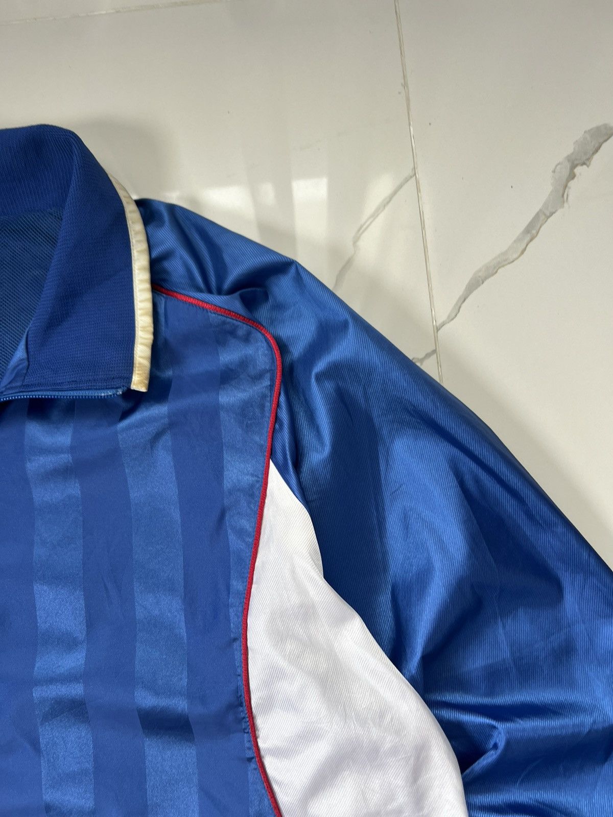 Nike × Vintage 90's NIKE TEAM RARE Y2K TRACK JACKET MULTISWOOSH LOGO Size US XL / EU 56 / 4 - 4 Thumbnail