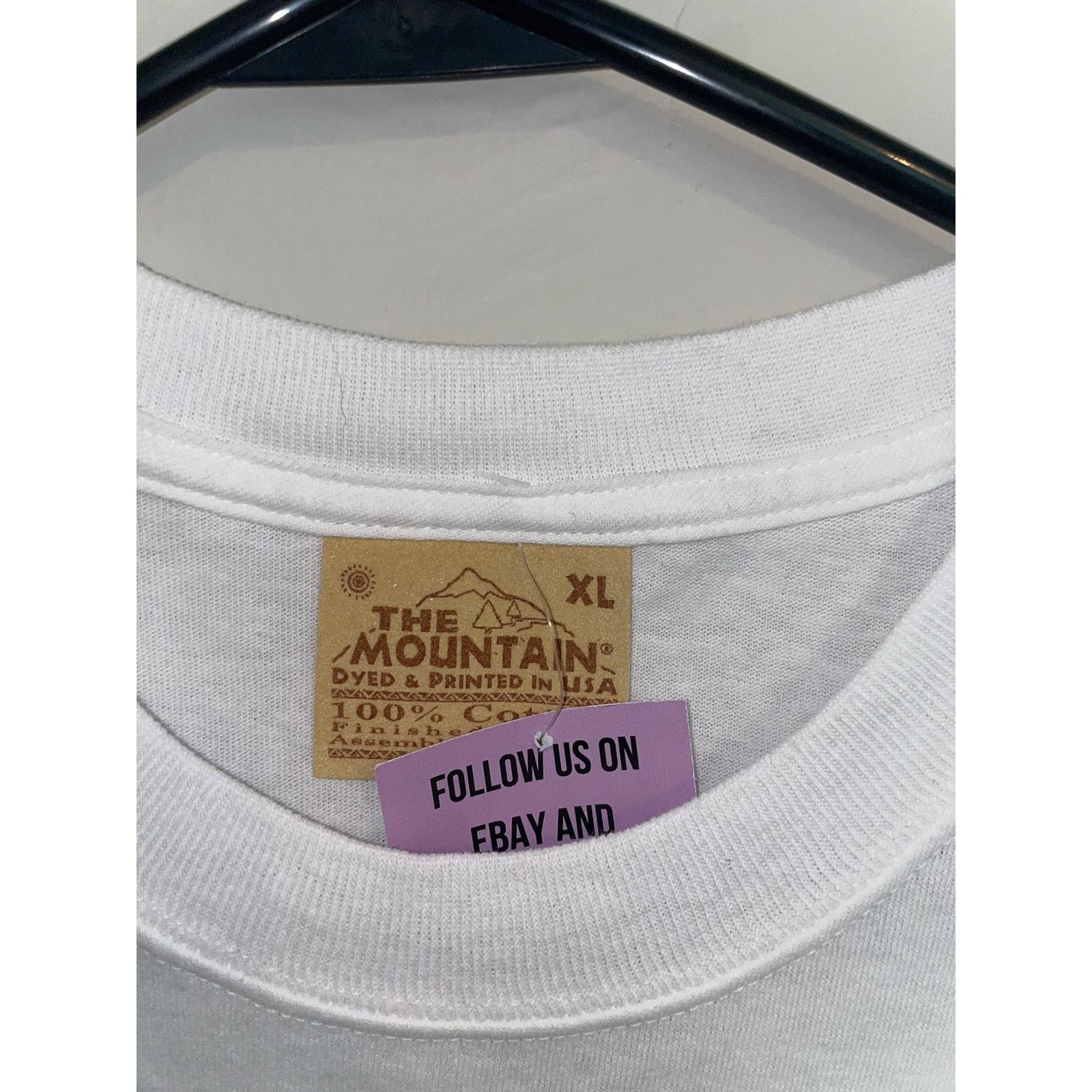 The Mountain Vintage Redemption Shirt Sword Griffin White Graphic Y2K XL Size US XL / EU 56 / 4 - 6 Thumbnail