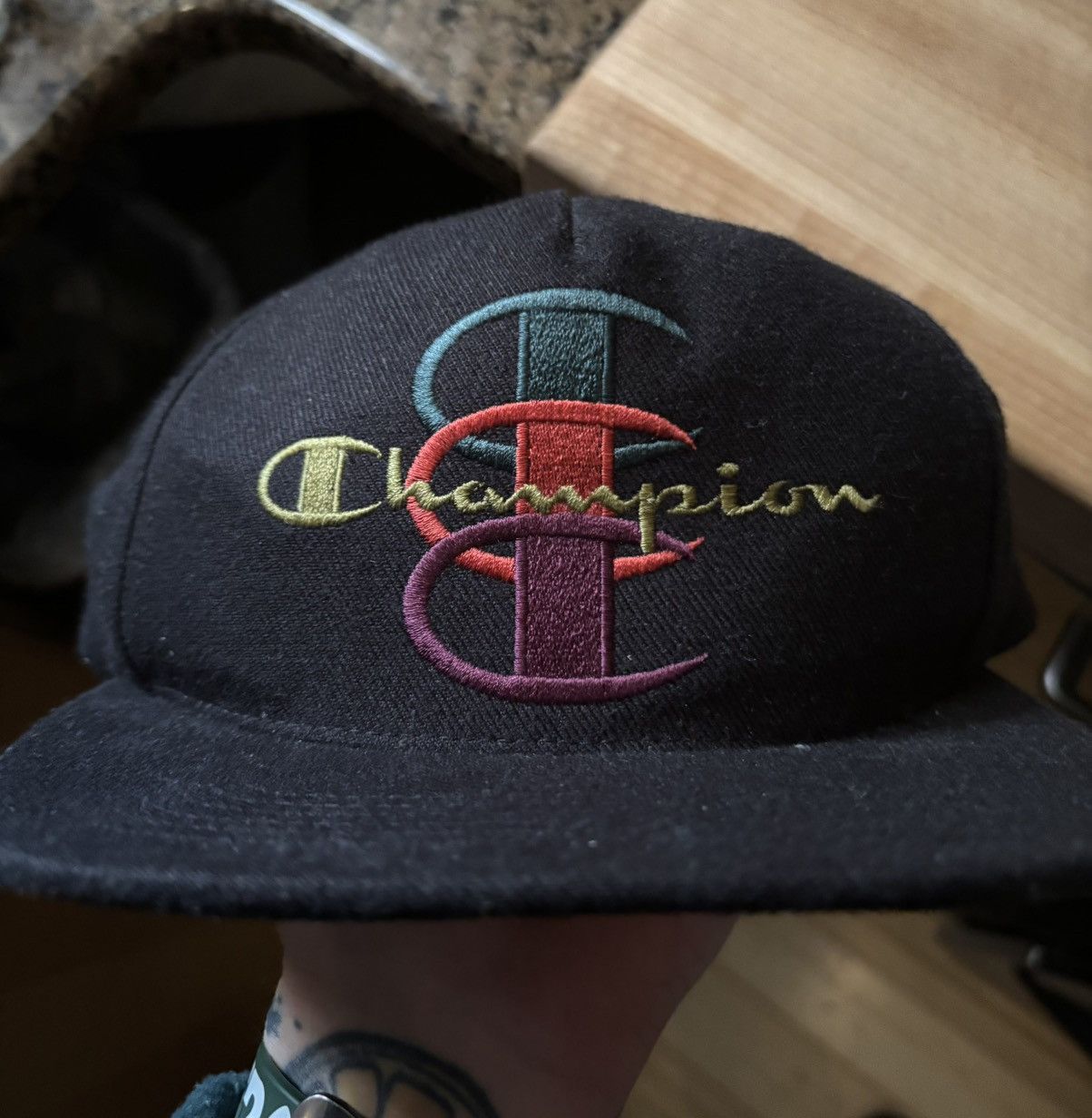 Champion × Supreme supreme x champion 5 panel hat Size ONE SIZE - 2 Thumbnail