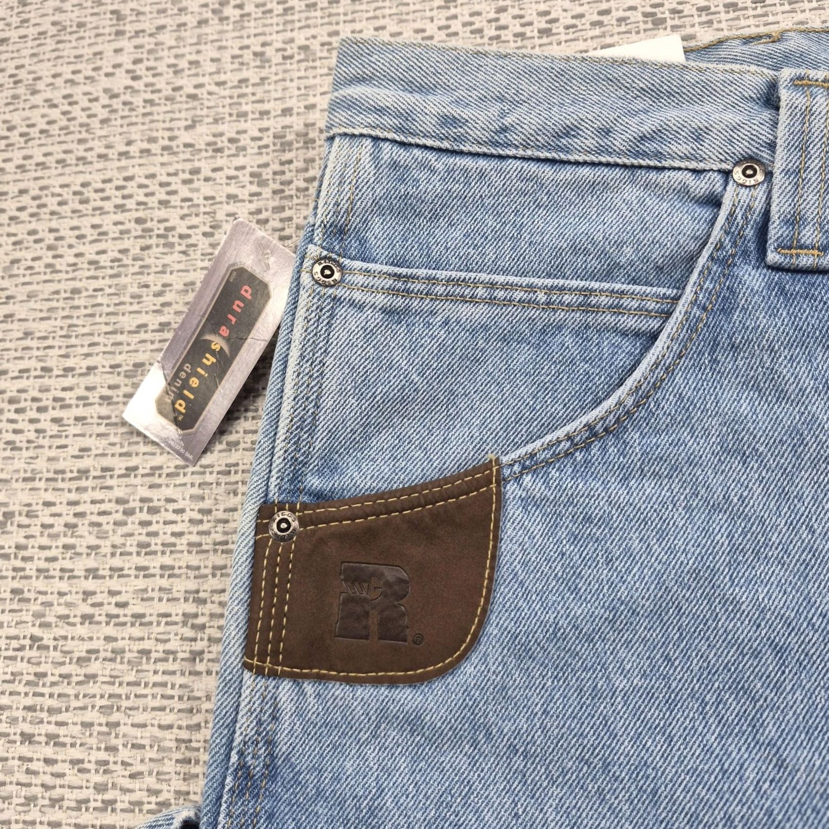 Wrangler Wrangler RIGGS Workwear Jeans Mens 40x32 Blue Carpenter Relaxed Straight Denim Jeans Size US 40 / EU 56 - 7 Thumbnail
