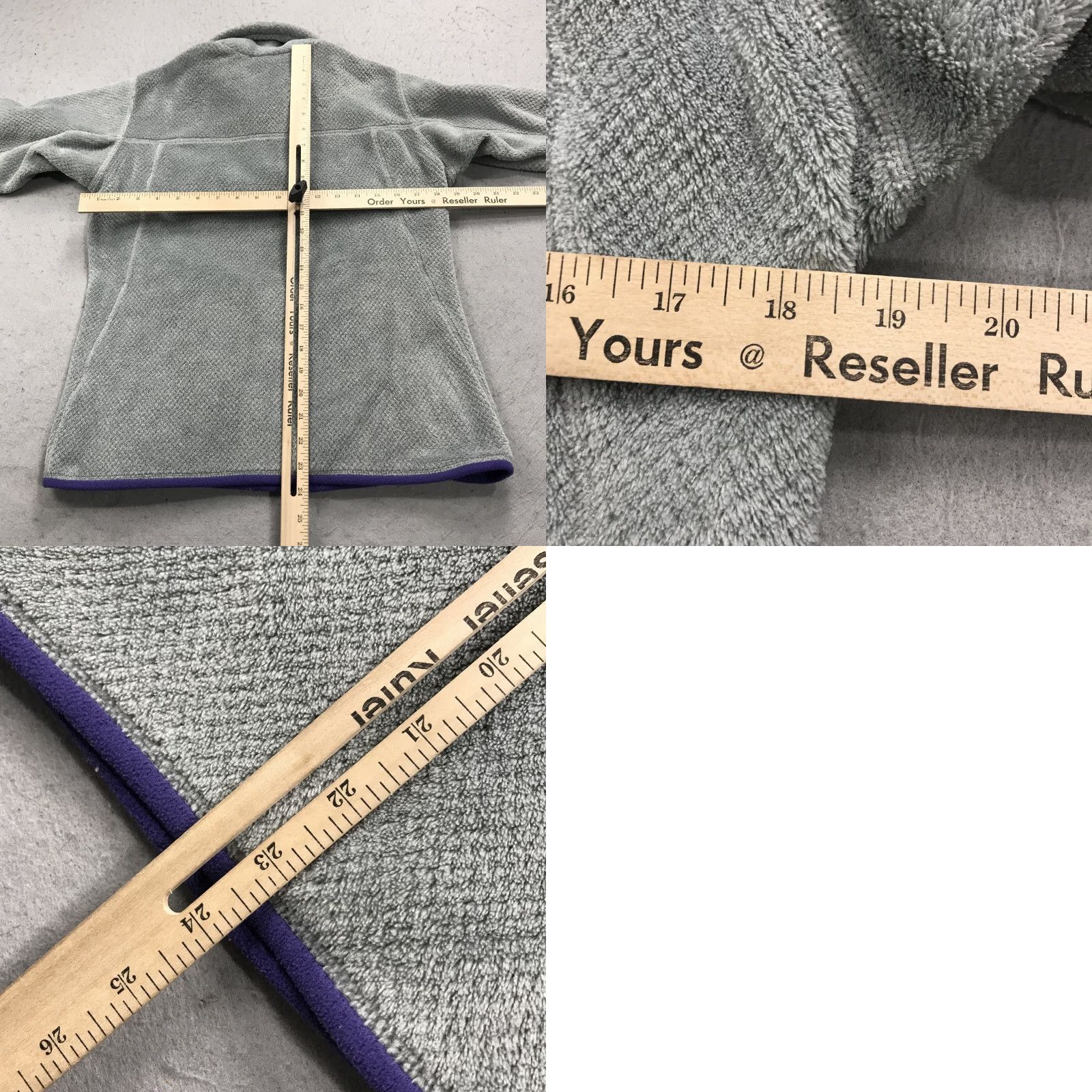 Patagonia Patagonia Jacket Womens M Gray Fleece Re-Tool Snap T Pullover Sweater Basic Jacket Outdoor Casual Size M / US 6-8 / IT 42-44 - 8 Thumbnail