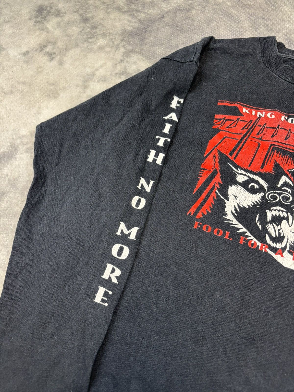 Band Tees × Vintage Vintage Faith No More 1995 king for a day Longsleeve t shirt Size US L / EU 52-54 / 3 - 3 Thumbnail