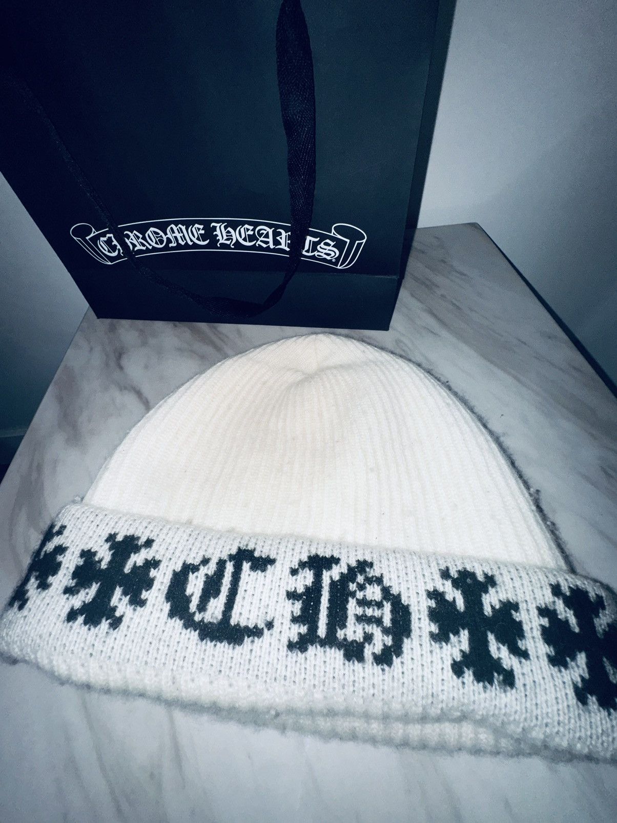 Chrome Hearts Cashmere Beanie | Grailed