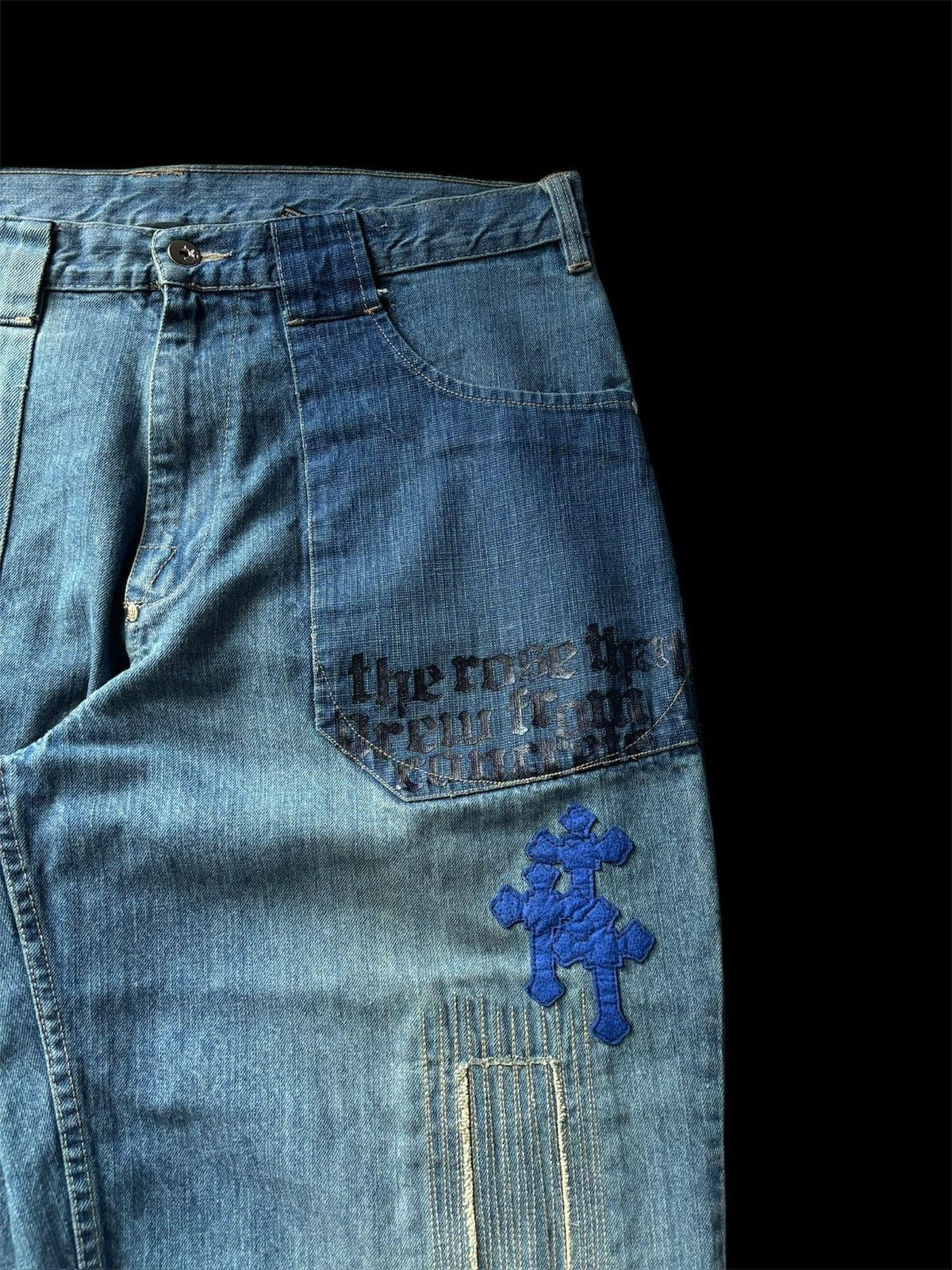 Japanese Brand × Makaveli × Vintage Makaveli baggy denim jeans Size US 38 / EU 54 - 3 Thumbnail