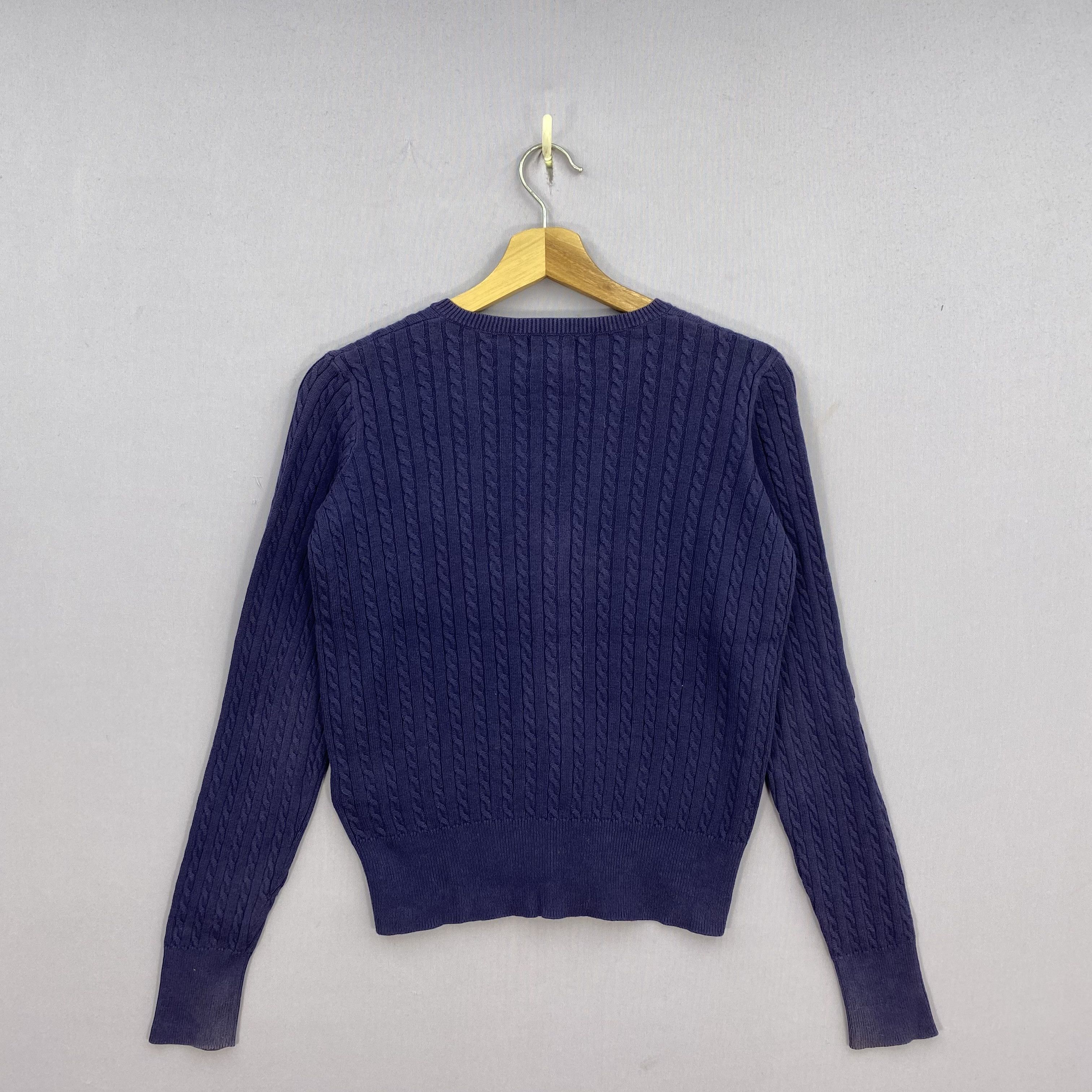 Polo Ralph Lauren Vintage Y2K Polo Ralph Lauren Cardigan Cable Knit Sweater Size S / US 4 / IT 40 - 3 Thumbnail