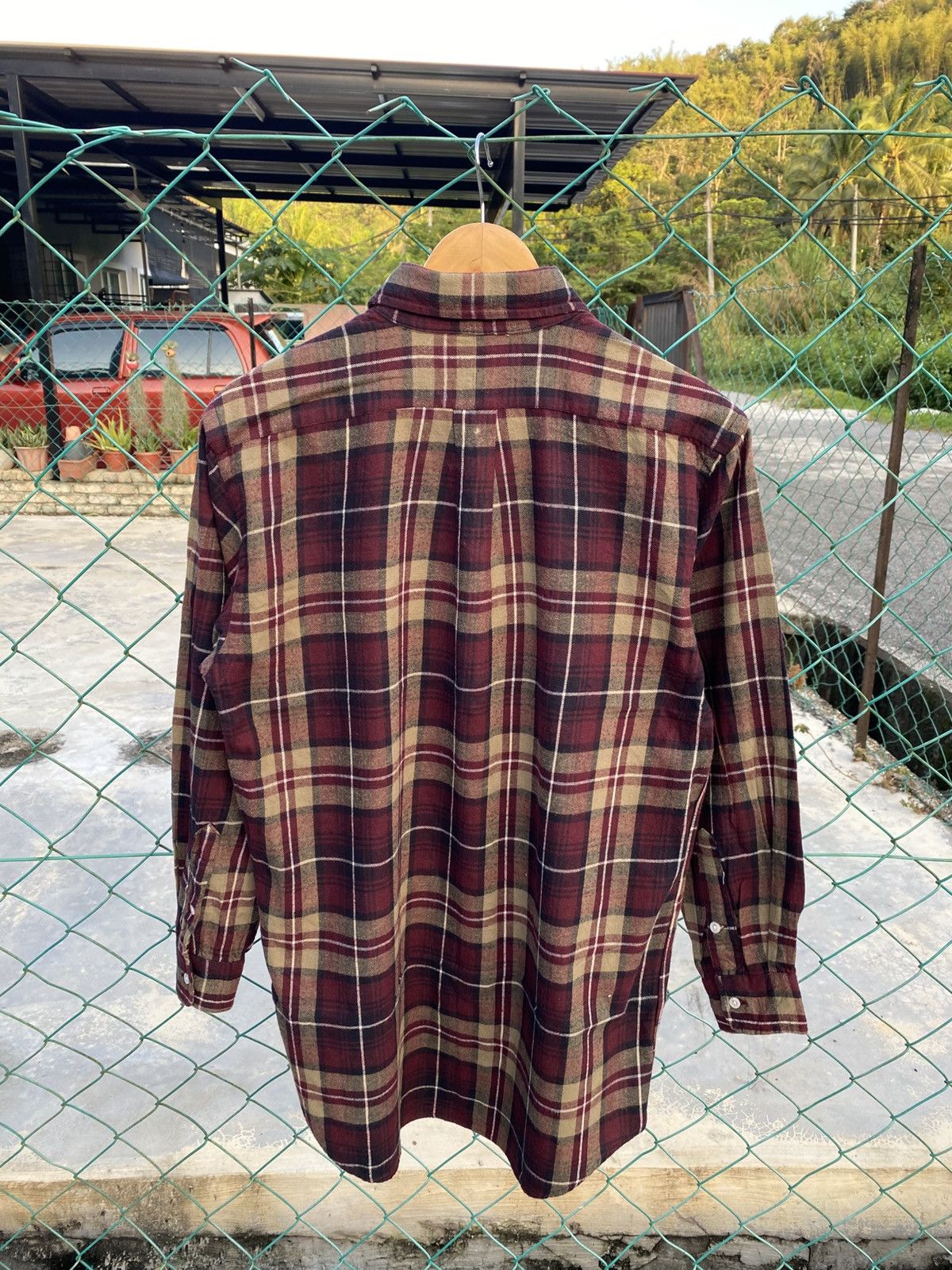Ralph Lauren Vintage Ralph Lauren blaire cotton plaid shirts Size US M / EU 48-50 / 2 - 2 Thumbnail