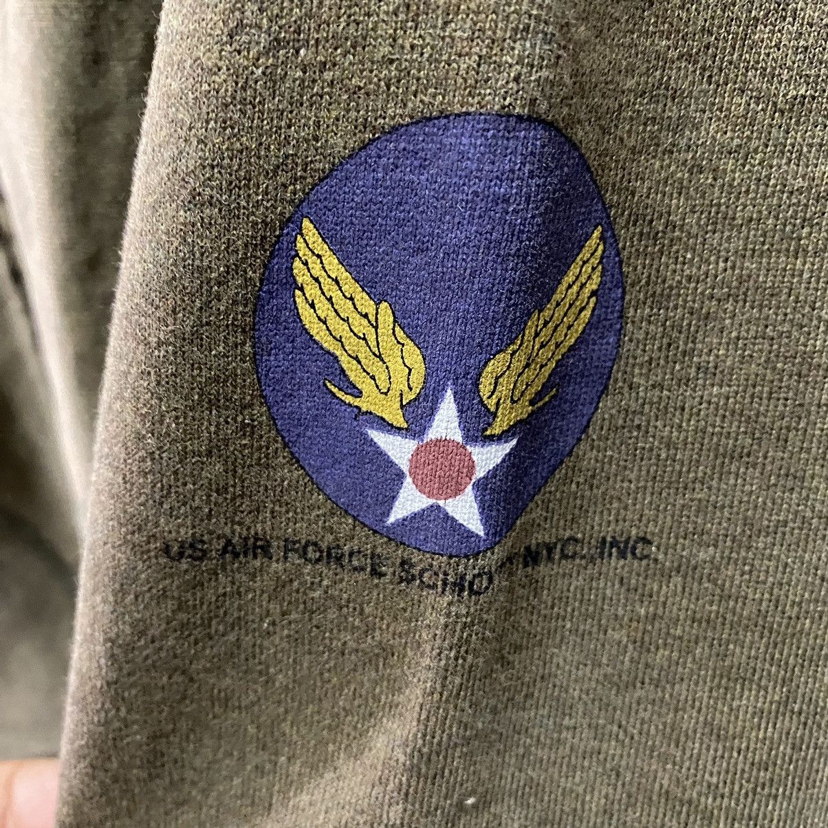 Schott Schott US Airforce style zipper sweater Size US M / EU 48-50 / 2 - 11 Thumbnail